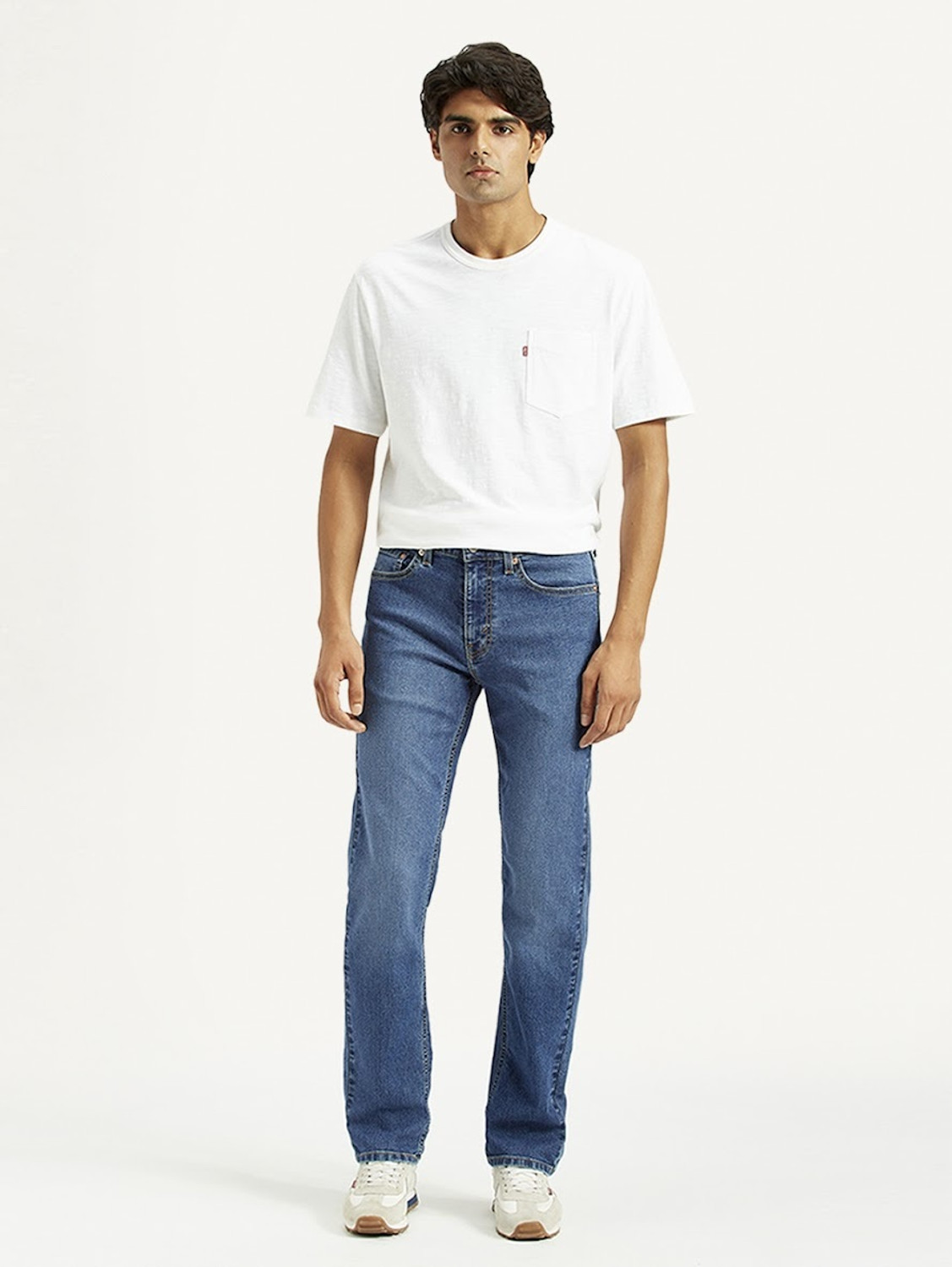 Image of LEVI'S Men Regular Mid Rise Blue Jeans