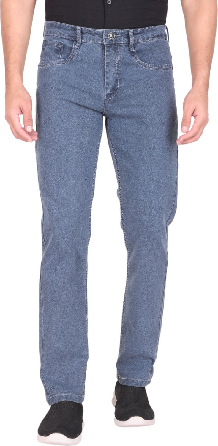Image of REGY Men Slim Mid Rise Green Jeans