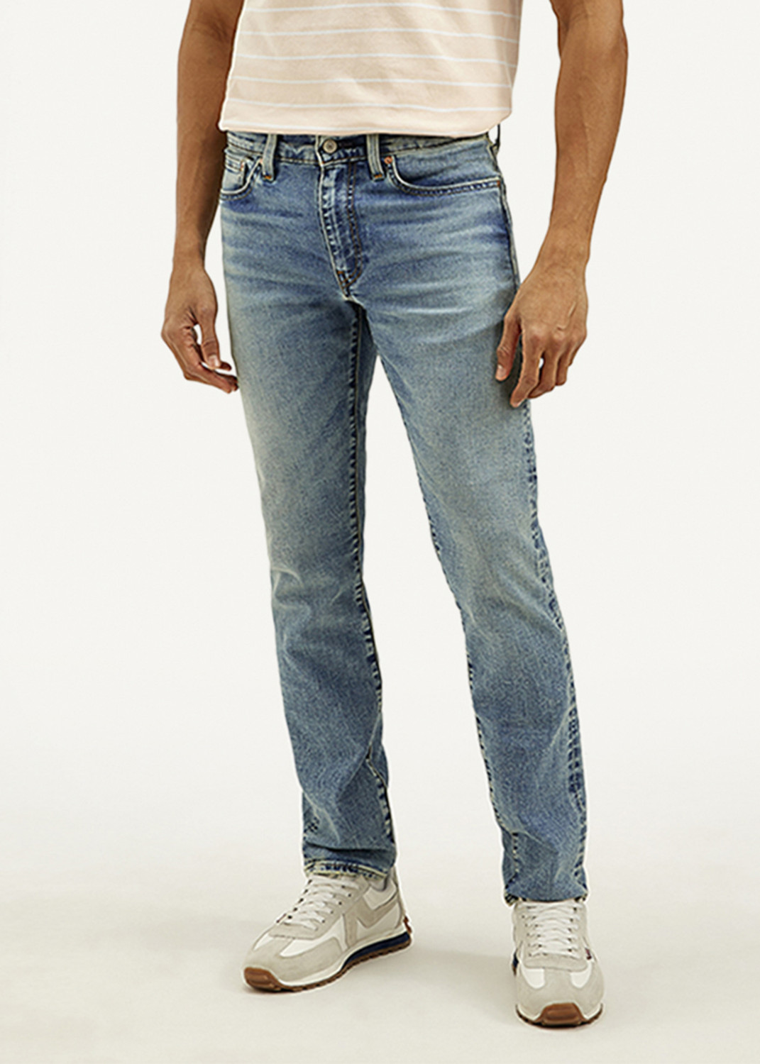 Image of LEVI'S Men Regular Mid Rise Blue Jeans