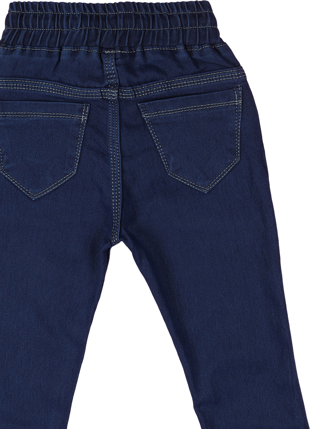 Image of Limcee Boys & Girls Slim Mid Rise Dark Blue Jeans