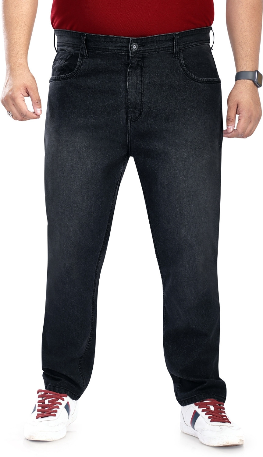 Image of ABFY ZOO Men Jogger Fit Mid Rise Blue Jeans