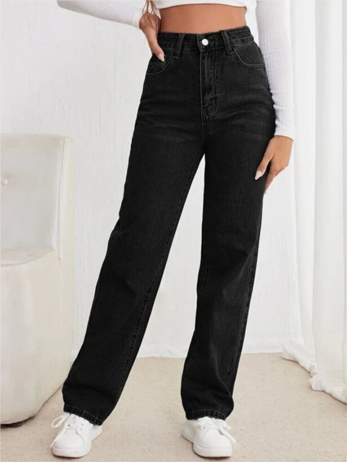 Image of Zuya Women Regular High Rise Blue Jeans