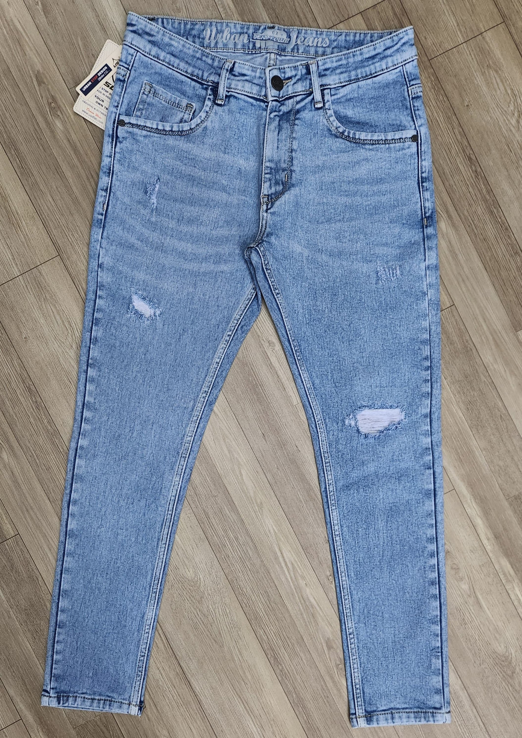 USD Skinny Men Light Blue Jeans - Image 1