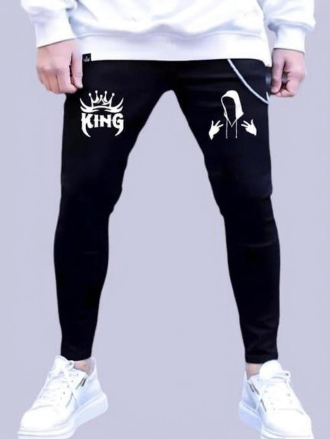 Image of NEET Men Slim Mid Rise Black Jeans