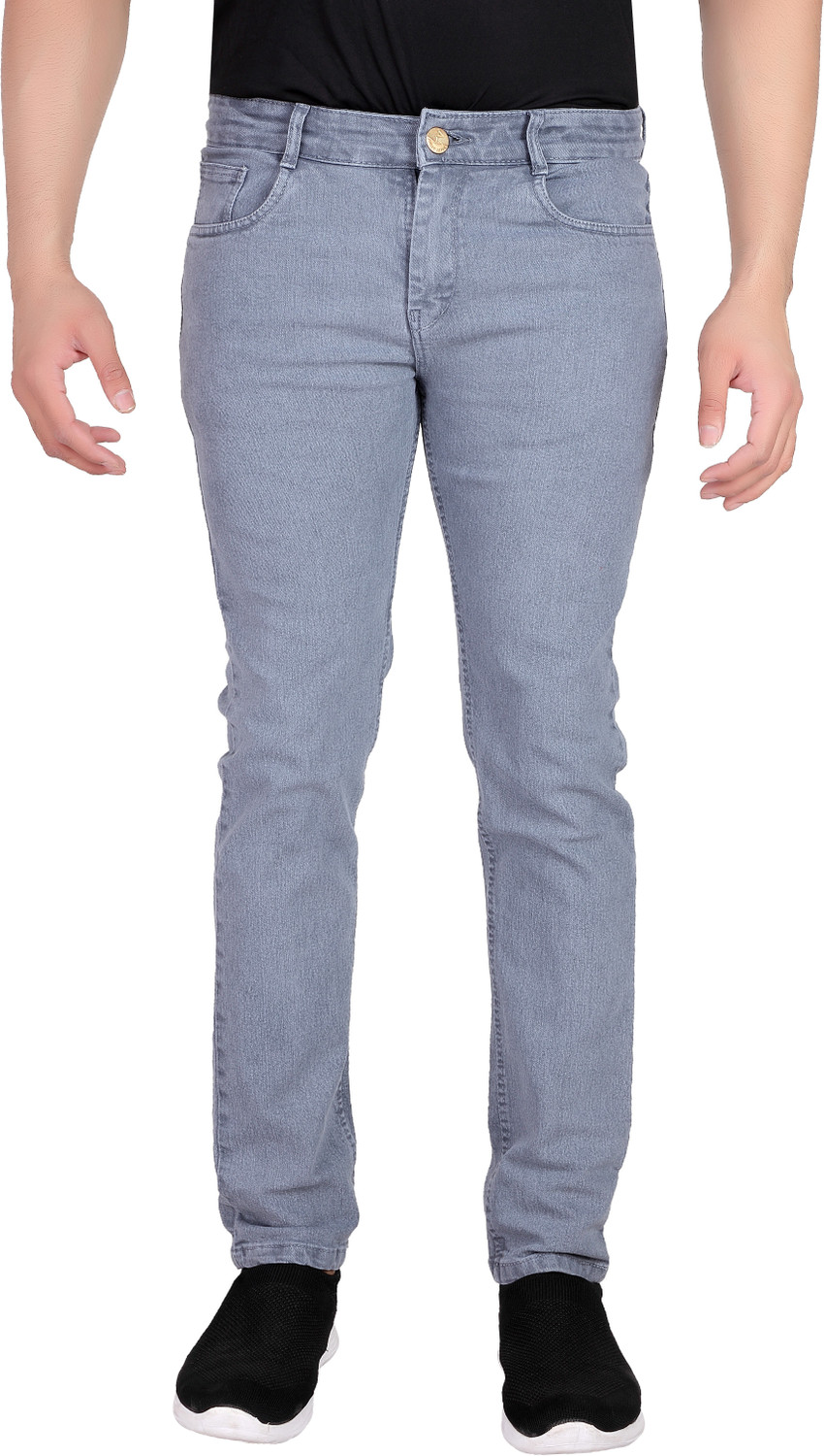 Image of URBAN LEGENDS Men Jogger Fit Mid Rise Green Jeans