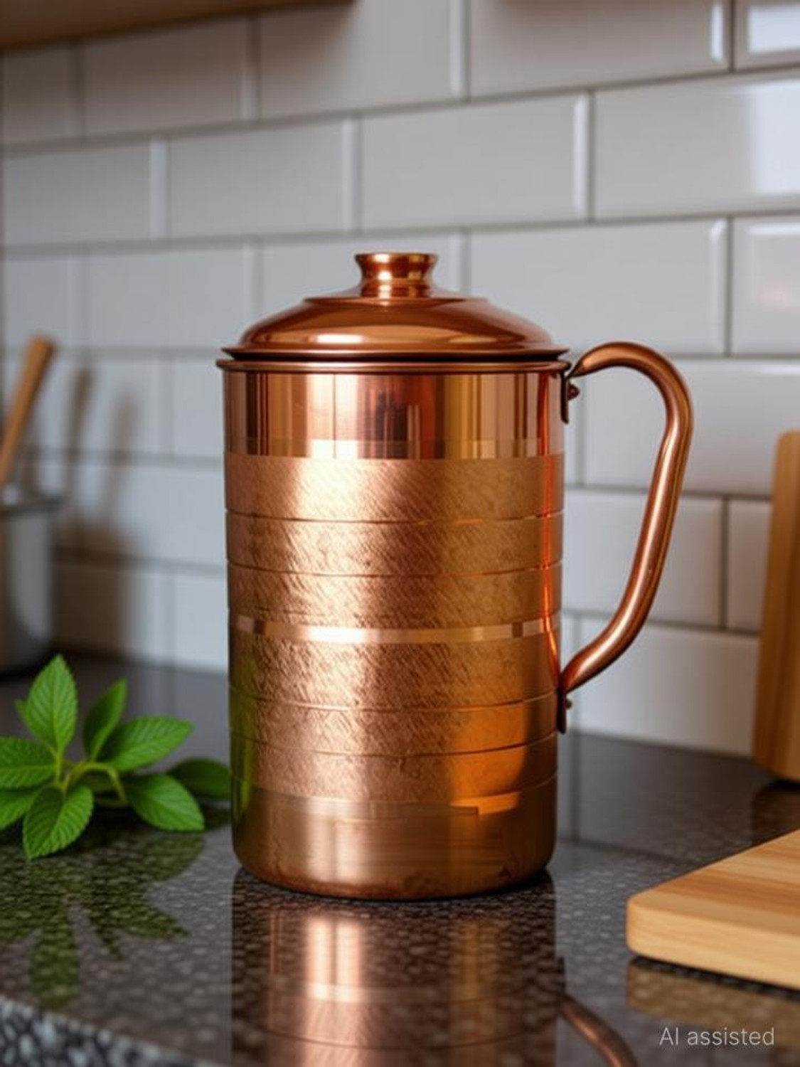Image of VADIK 2.4 L Copper Water Jug