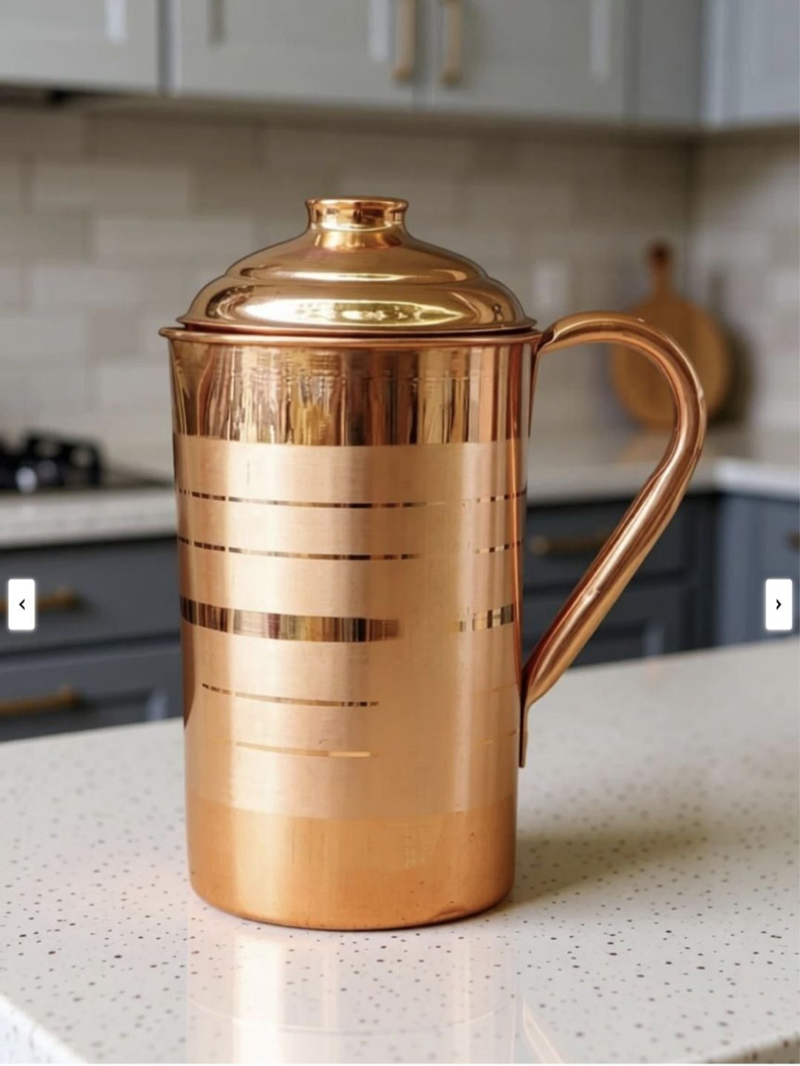 Image of VADIK 2.4 L Copper Water Jug