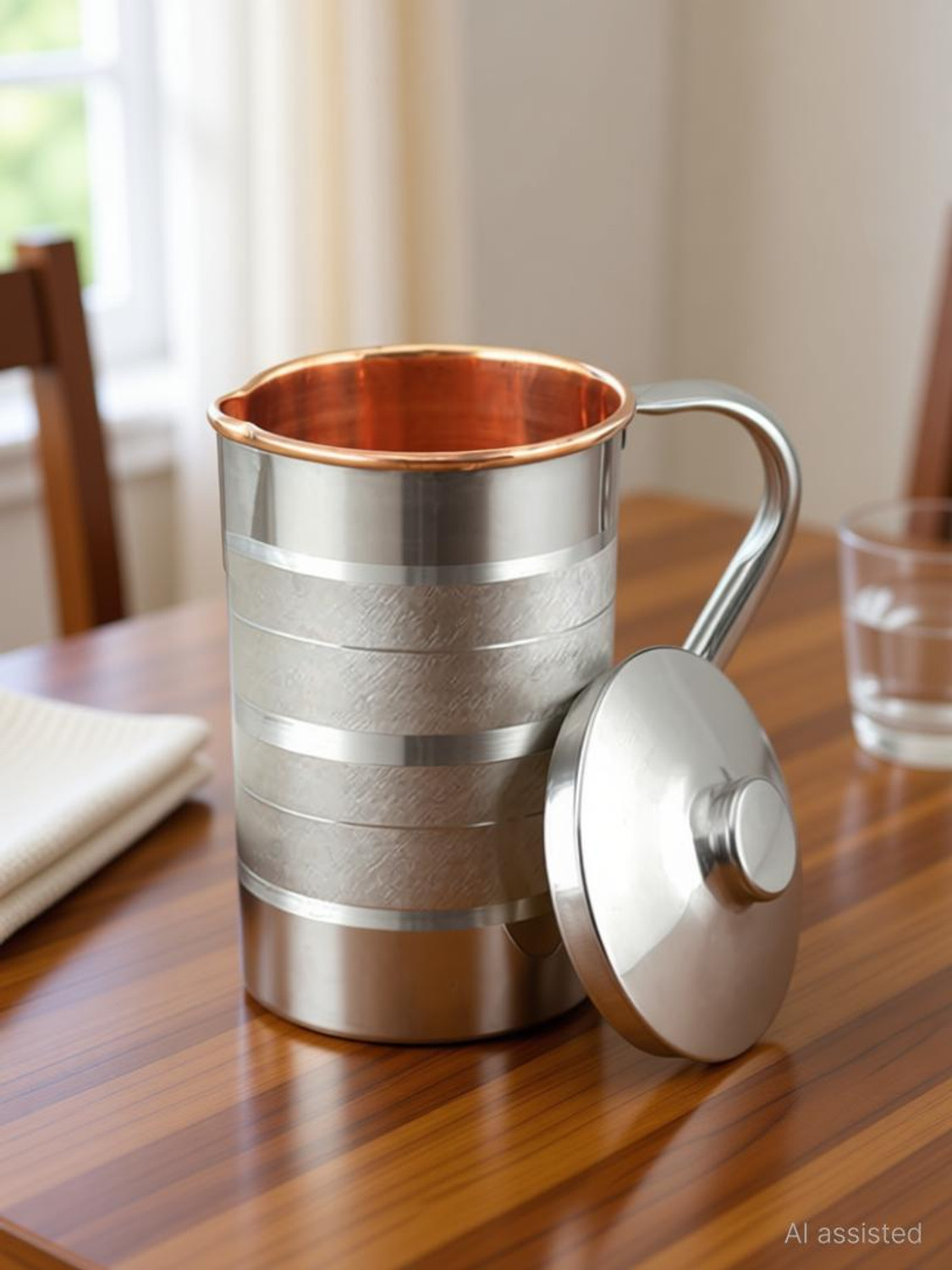 Image of VADIK 2 L Copper, Aluminium Tea Jug