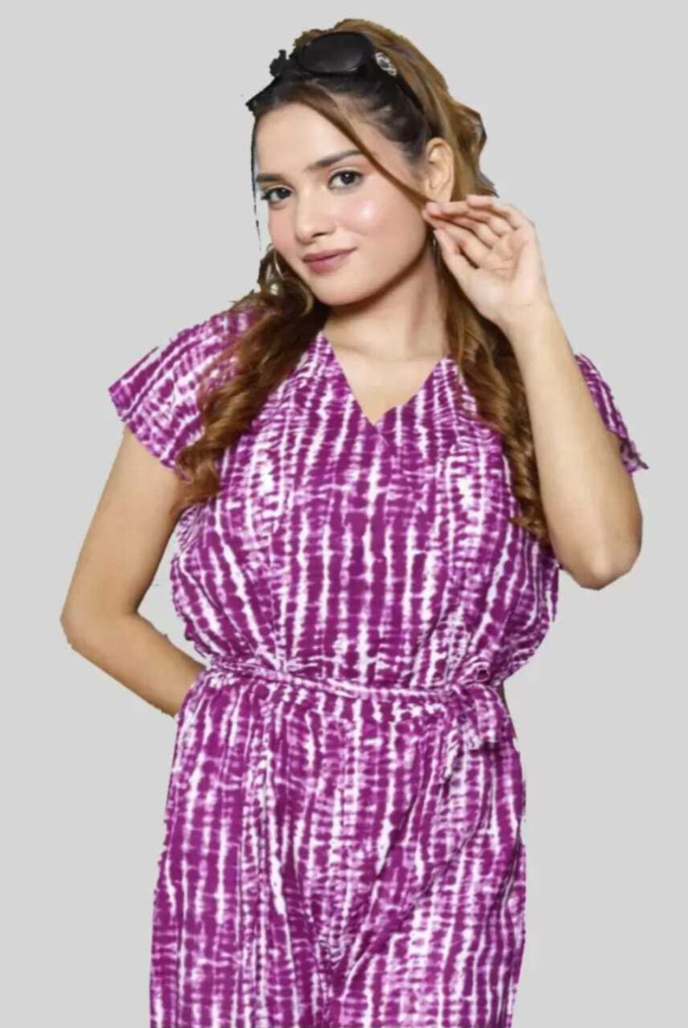 Image of savro Printed Women Jumpsuit