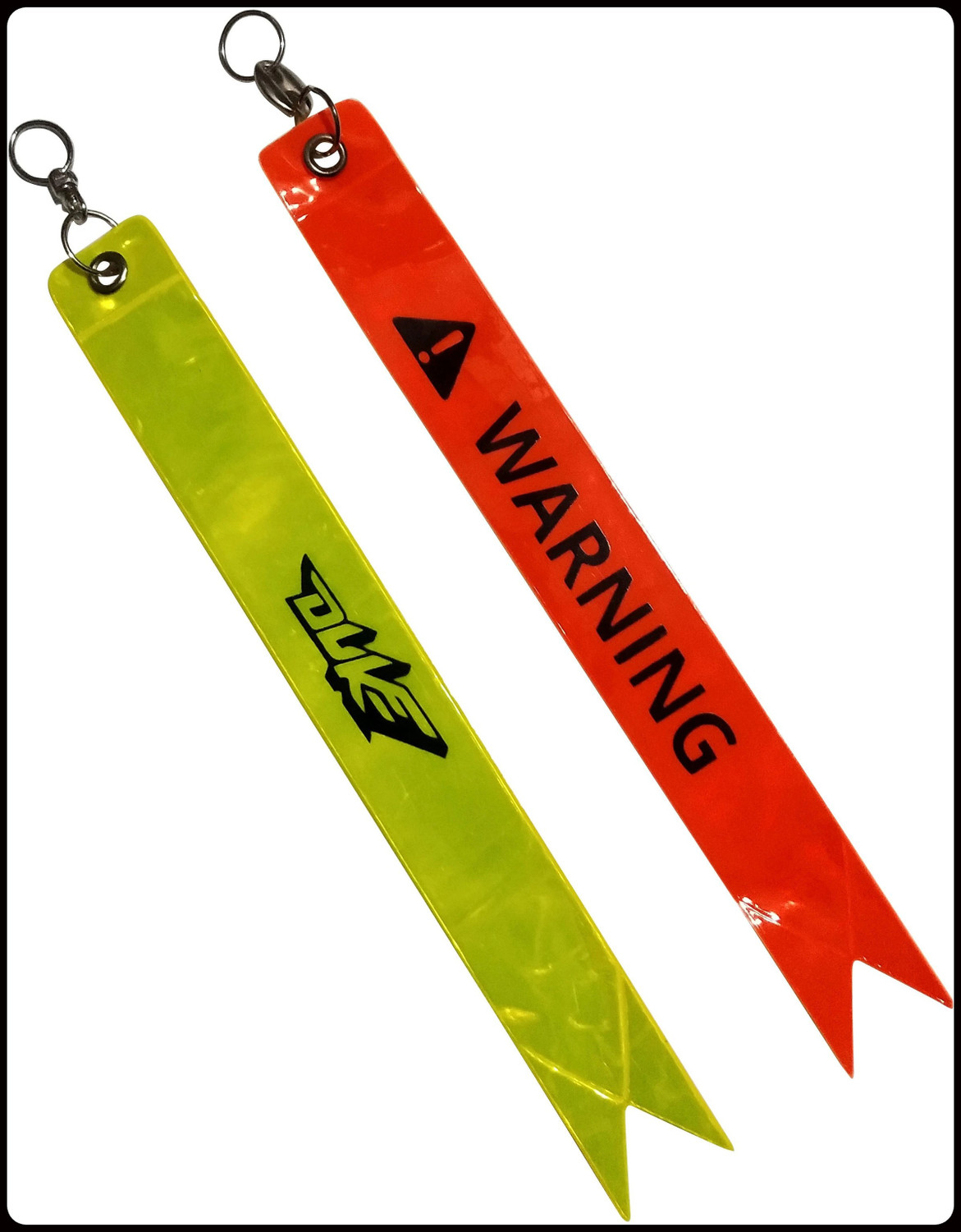 Meeko.com Safety Tag Fluorescent Reflector Key Chain - Image 1