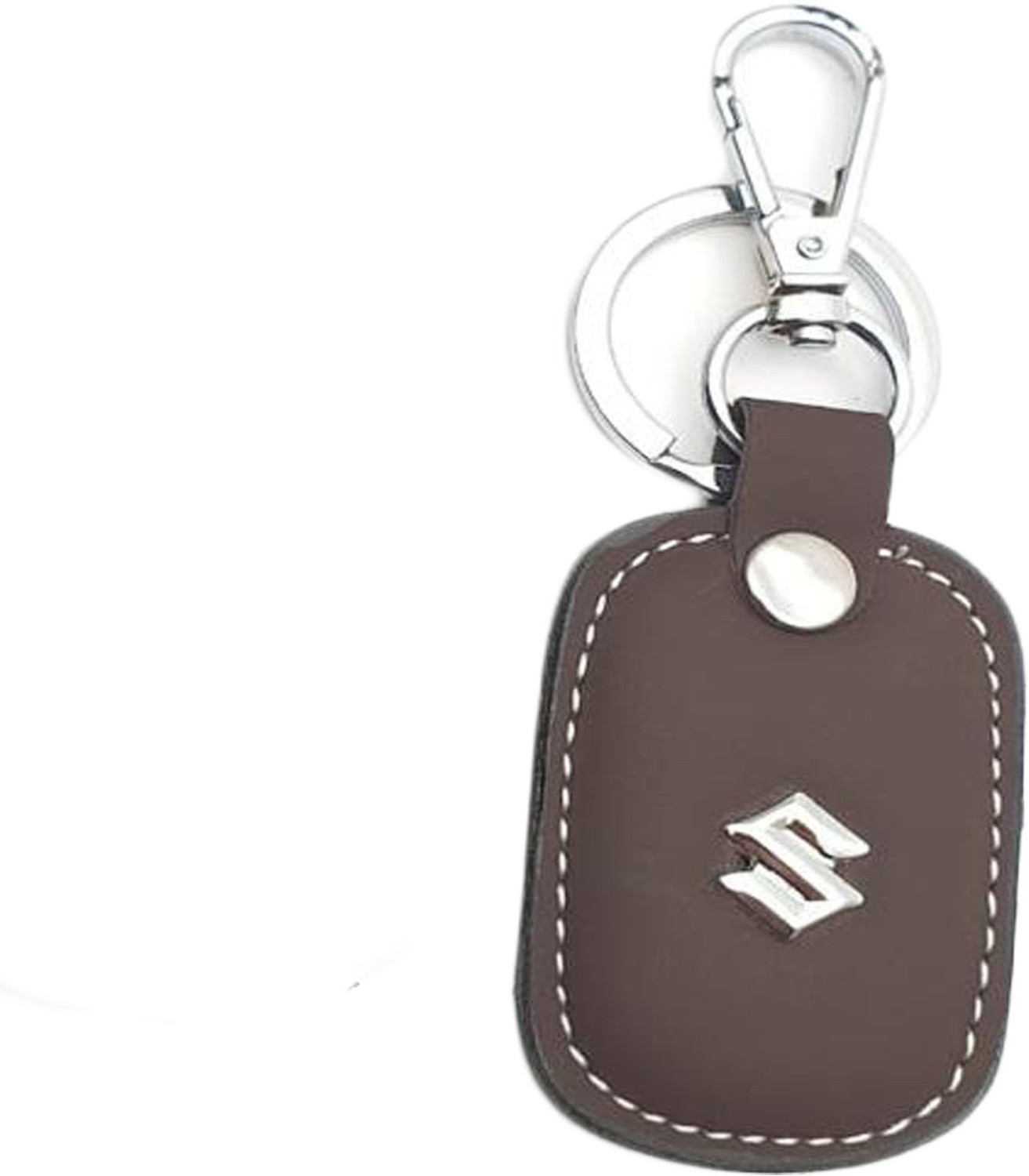Image of STORITE Premium Metal Keychain with Carabiner Clip for Car, Bike,Home Key (Black & Gold) Key Chain
