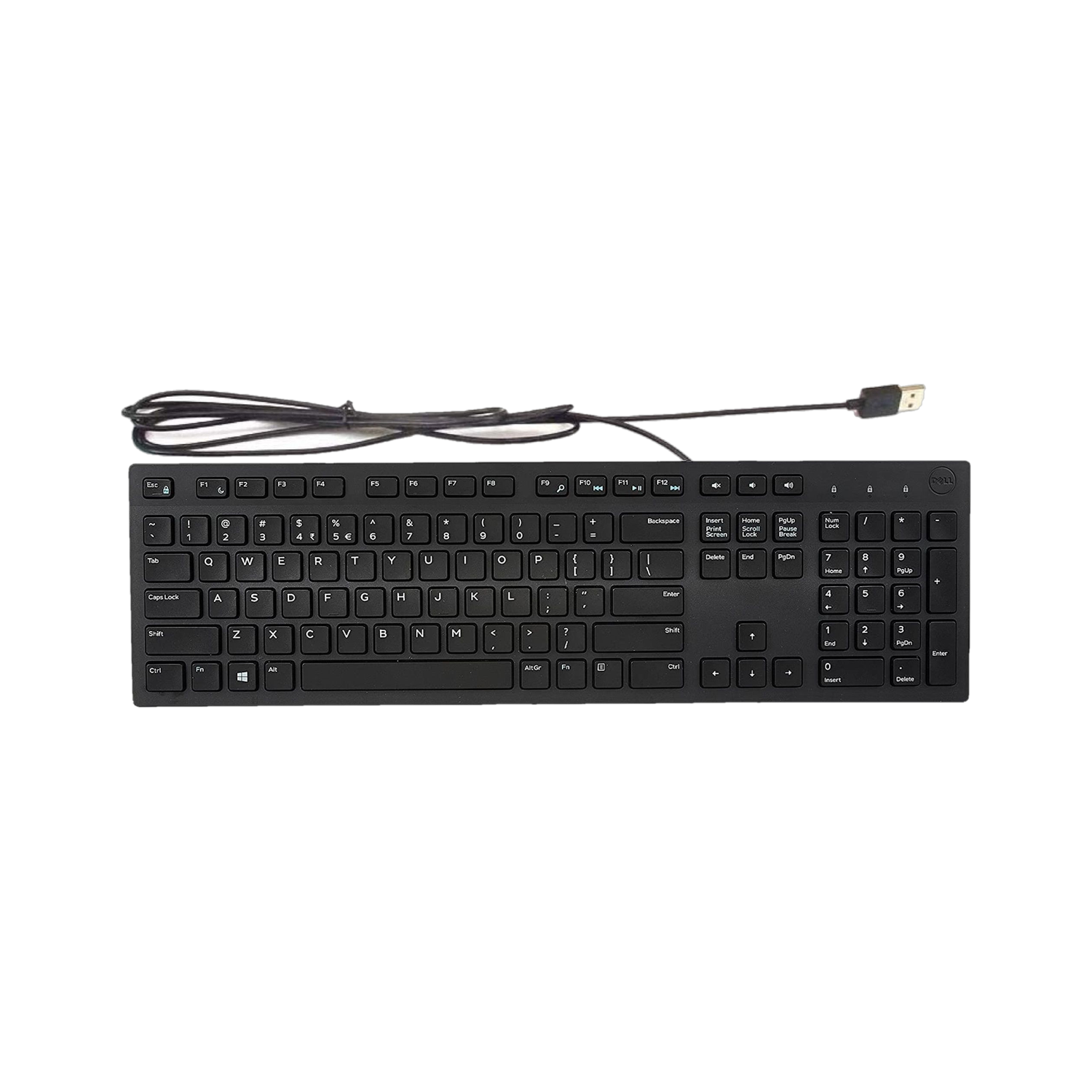 DELL KB216 Multimedia Keyboard with USB Interface, Plunger Keys Technology & Chiclet Wired USB Standard Desktop Keyboard Compatible with Desktop, Laptop with Low-Profile Chiclet Keys, Plunger Keys Technology, Dedicated Multimedia Hotkeys, Spill-Resistant Design, 1.8m Cable - DELL : Flipkart.com