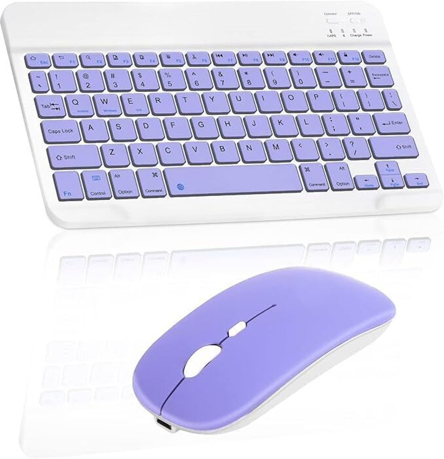 Image of Youthvilla M-01 Bluetooth Laptop-size Laptop Keyboard Compatible with Desktop, iPad, Laptop, Tablet, Mac (Multicolors)