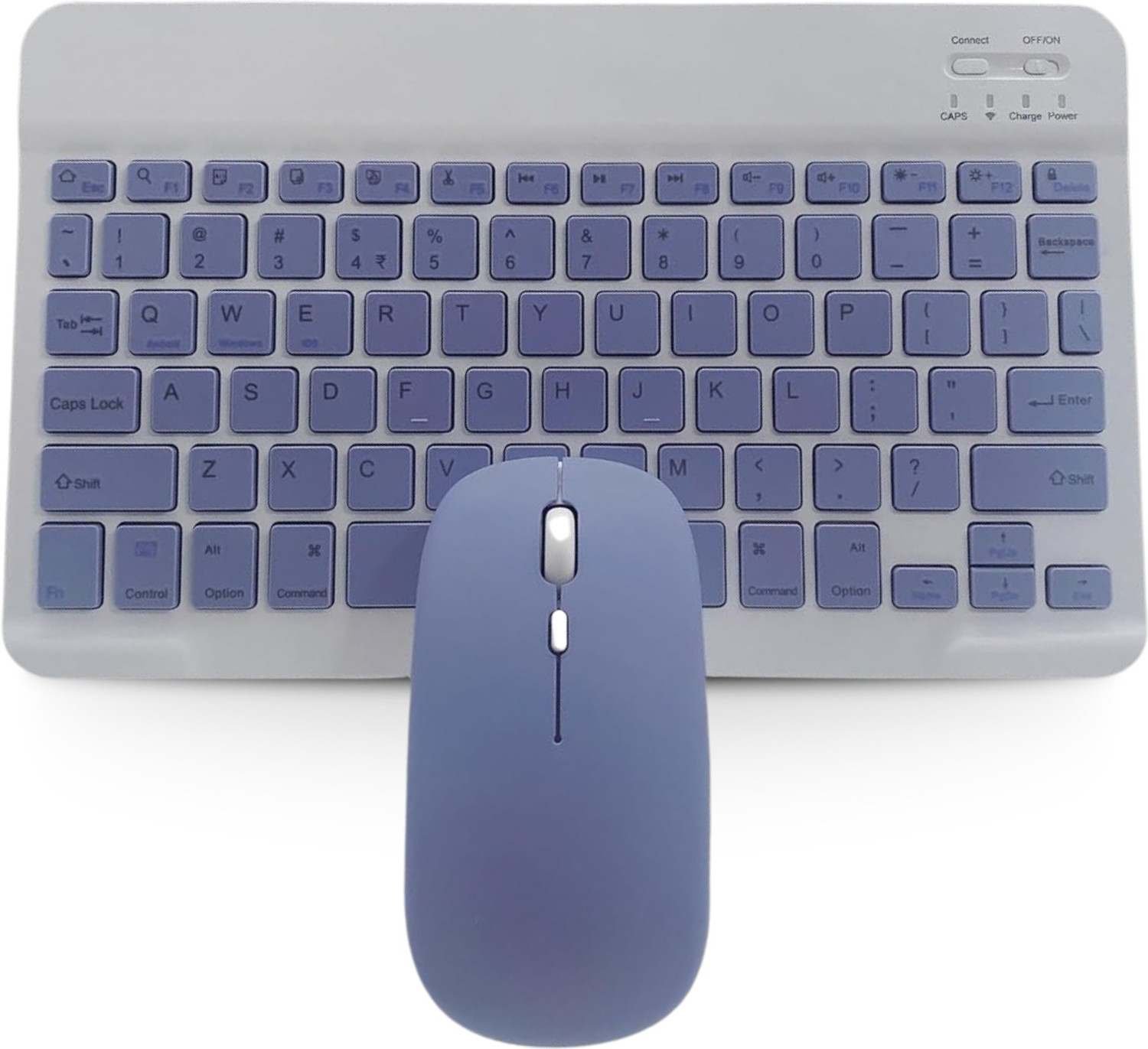 Image of Chaebol Wireless Keyboard and Mouse Combo, Rechargeable Battery, Bluetooth Bluetooth, Wireless Laptop-size Laptop Keyboard Compatible with Tablet, Desktop, iPad, Laptop (Dark Green)