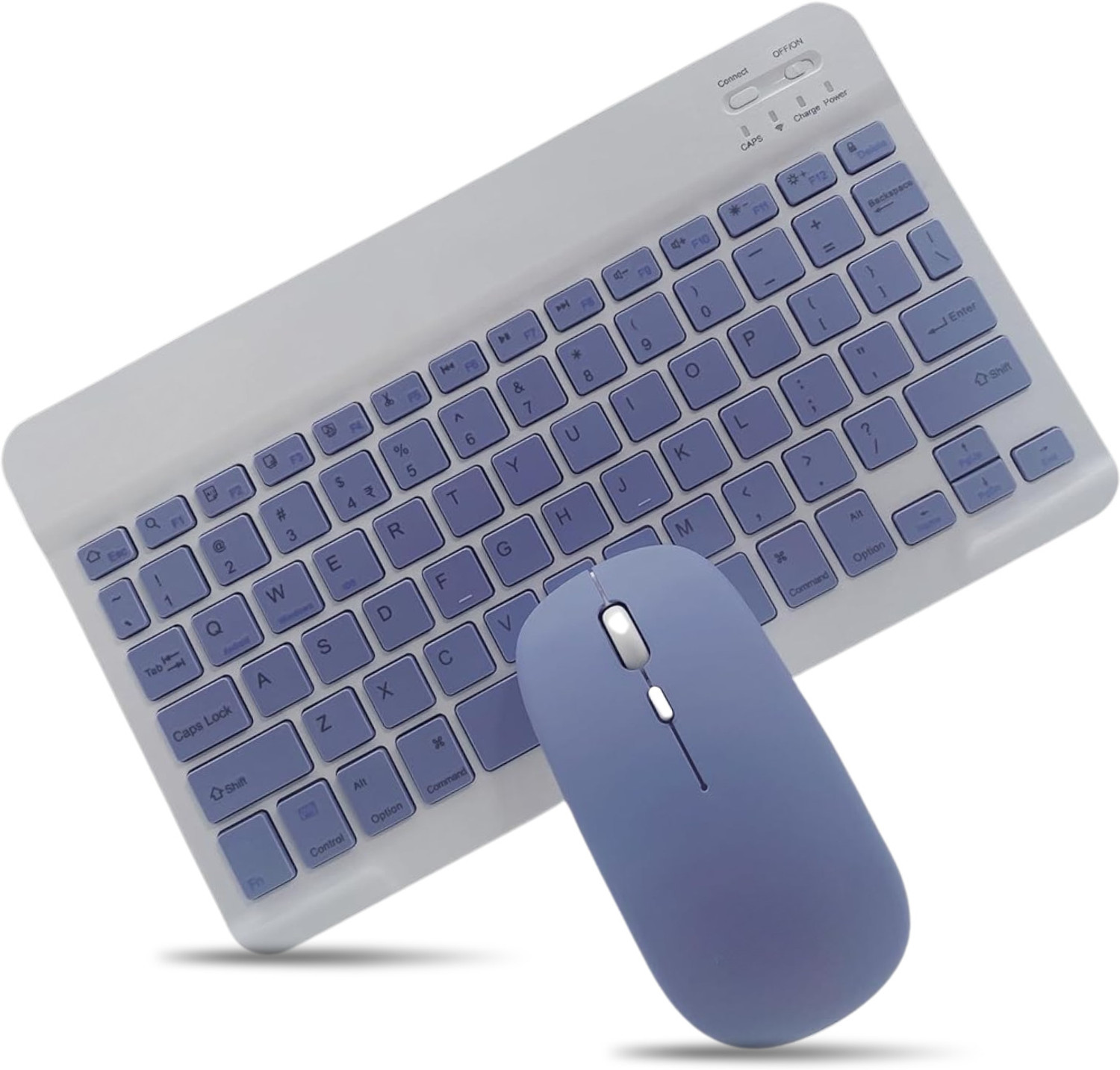 Image of Chaebol Wireless Keyboard and Mouse Combo, Rechargeable Battery, Bluetooth Bluetooth, Wireless Laptop-size Laptop Keyboard Compatible with Tablet, Desktop, iPad, Laptop (Dark Green)
