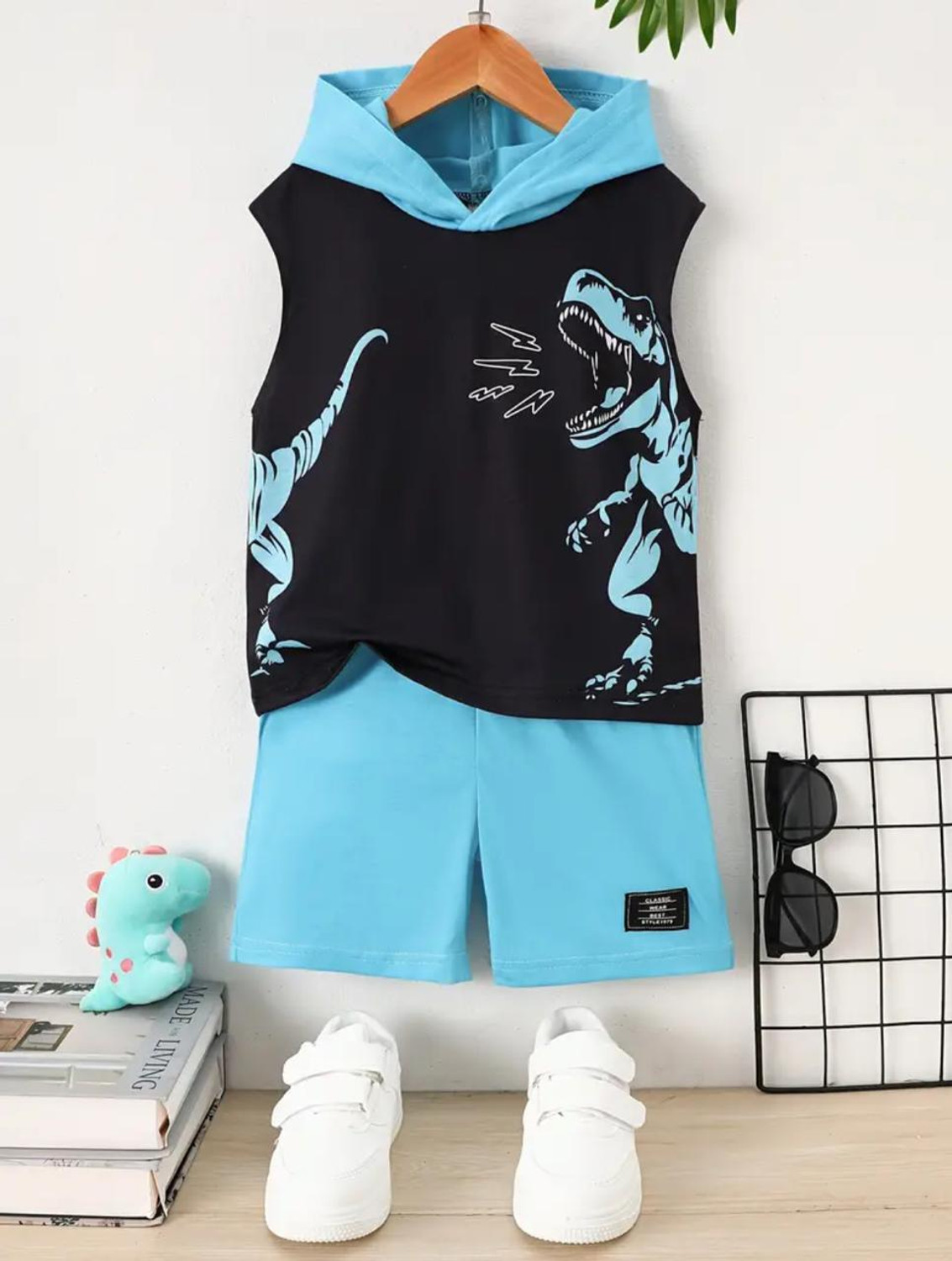 Image of KiddieKisses Baby Boys Casual T-shirt Shorts (MultiColour-2114)