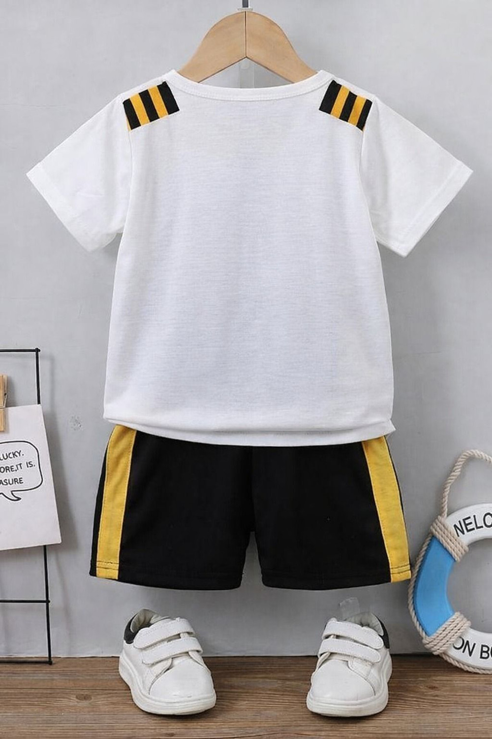 Image of Tiny Brezy Baby Boys & Baby Girls Party(Festive) Shirt Shorts (RIMZIM MULTY)