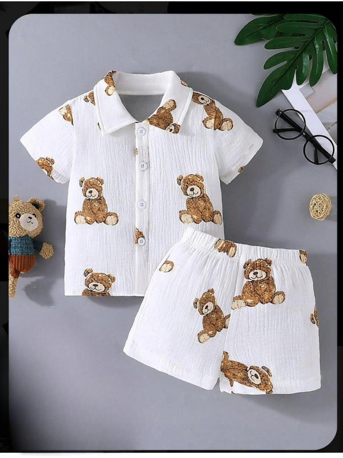 The Fashion Prime Boys Party Shirt Shorts - Image 6