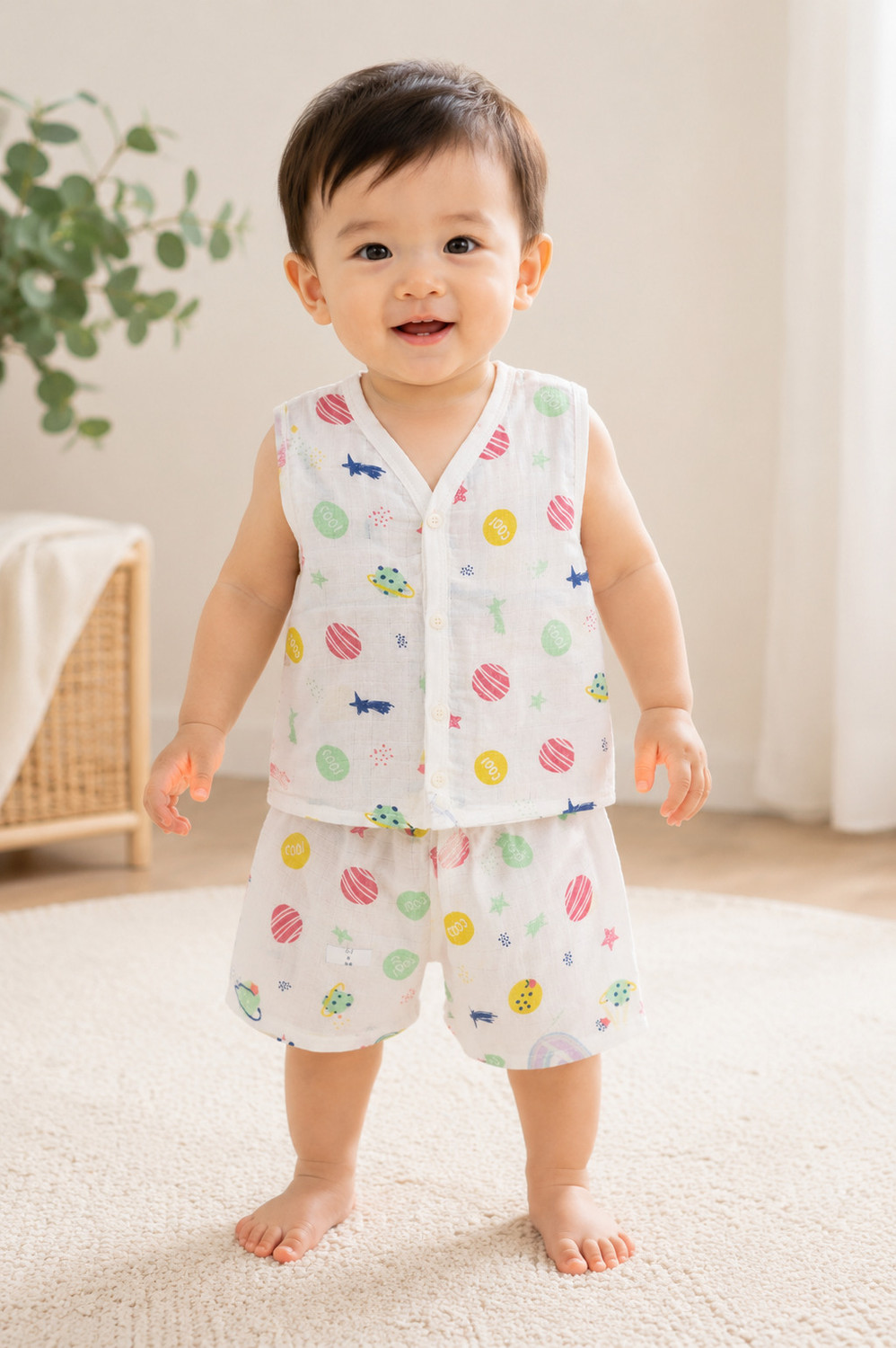 Image of MAHADEV SELECTION Baby Boys & Baby Girls Casual Top Shorts (Multicolor, Pack of 5)
