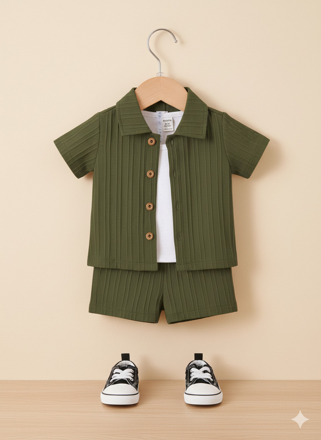 Image of KiddieKisses Baby Boys Casual T-shirt Shorts (MultiColour-2114)