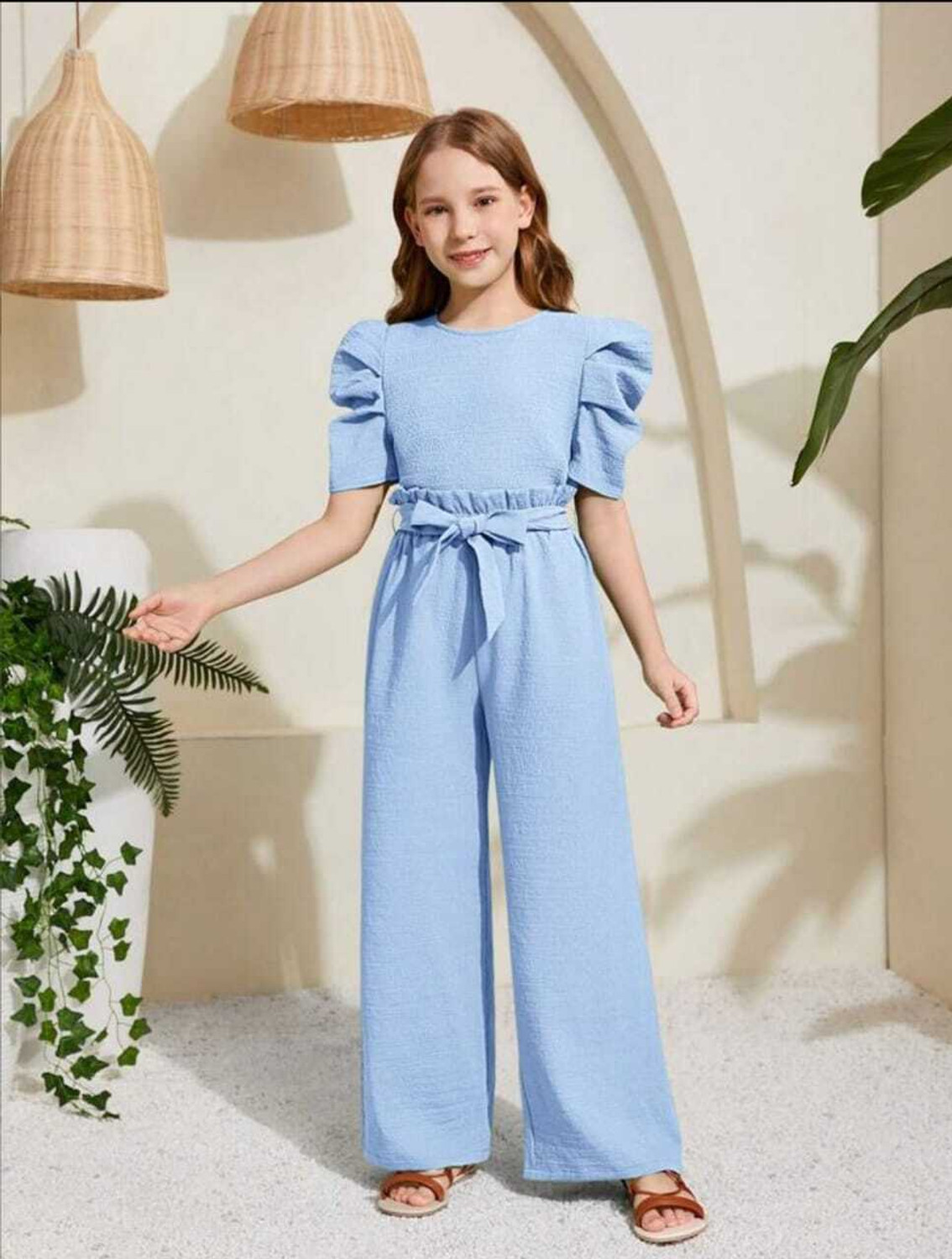 Image of RAHAMANSKSAFIUR Baby Girls Party(Festive) Top Jeans (WINE)