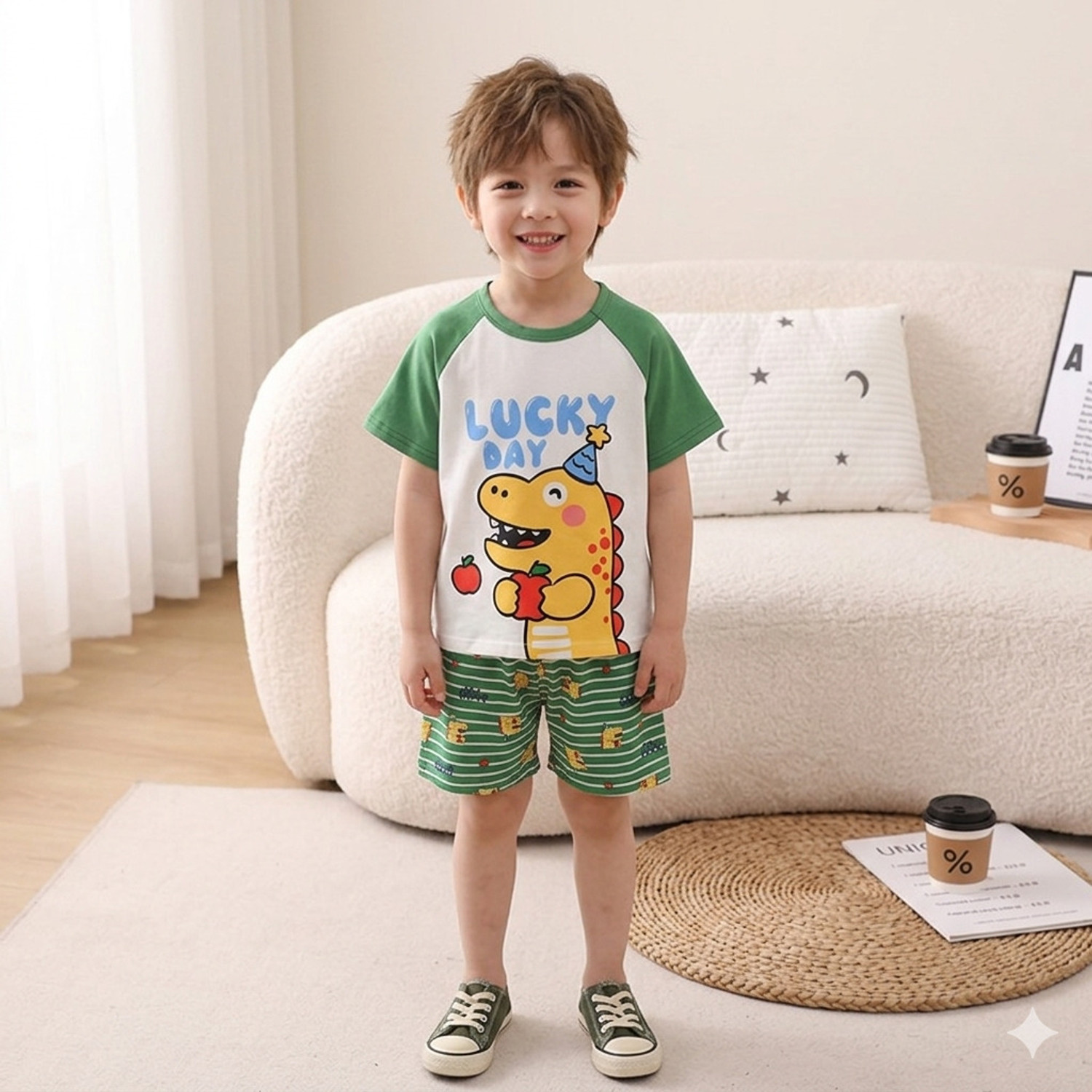 Image of lilcroft Baby Boys Casual Sweatshirt Track Pants (Multicolor, Pack of 1)