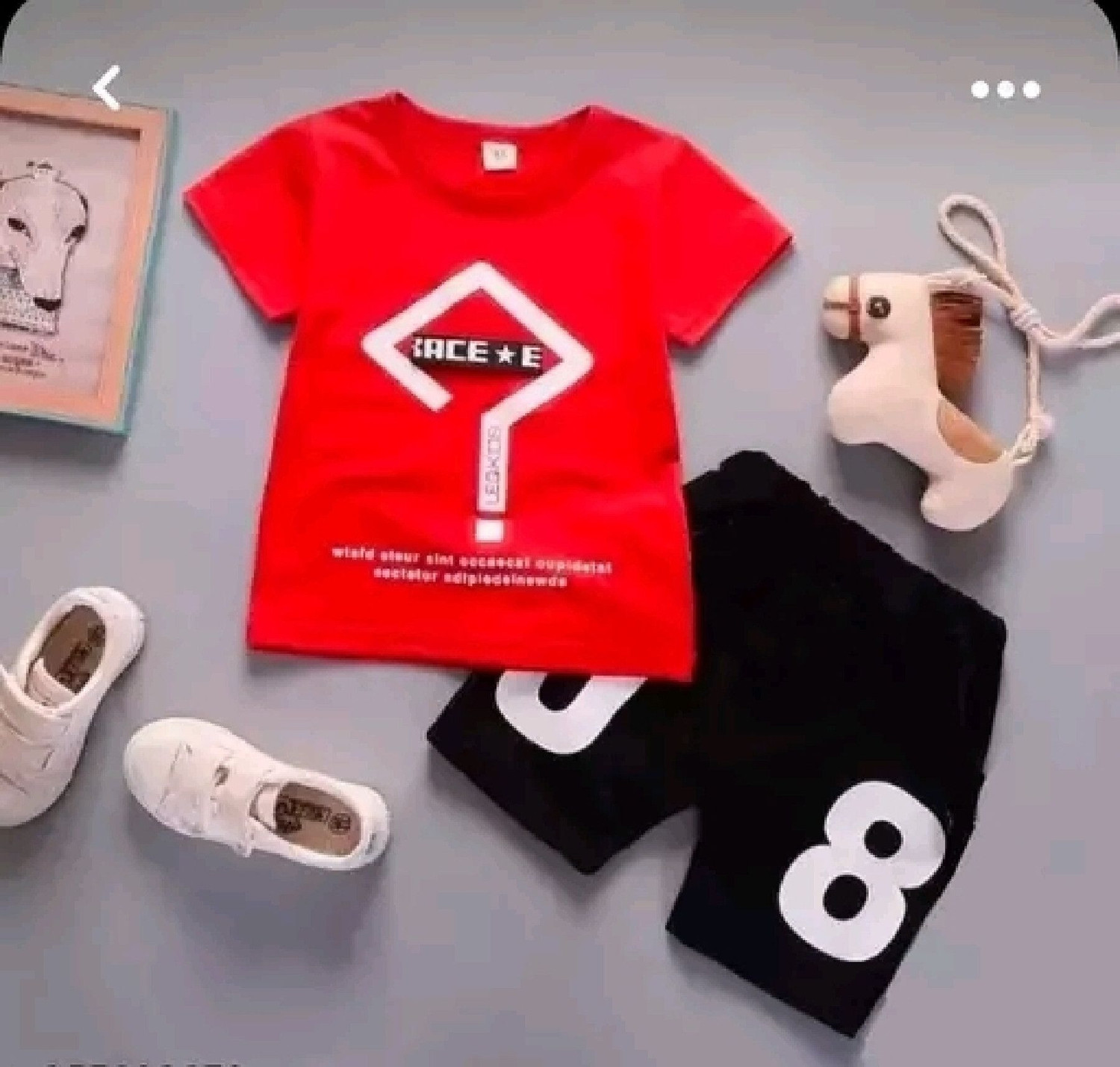 Image of Tiny Brezy Baby Boys & Baby Girls Party(Festive) Shirt Shorts (RIMZIM MULTY)