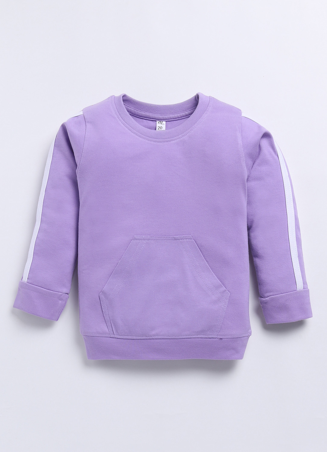 Image of carrydreams Boys & Girls Casual T-shirt Trouser (PURPLE)