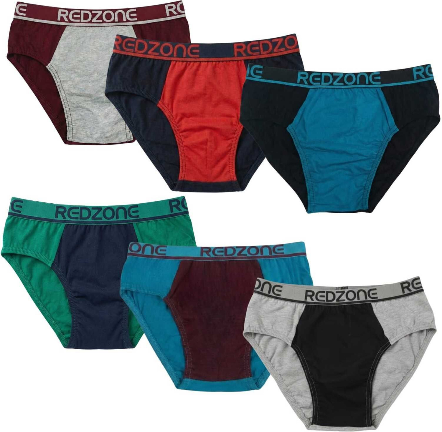Image of Kids Basket Brief For Boys (Multicolor Pack of 8)