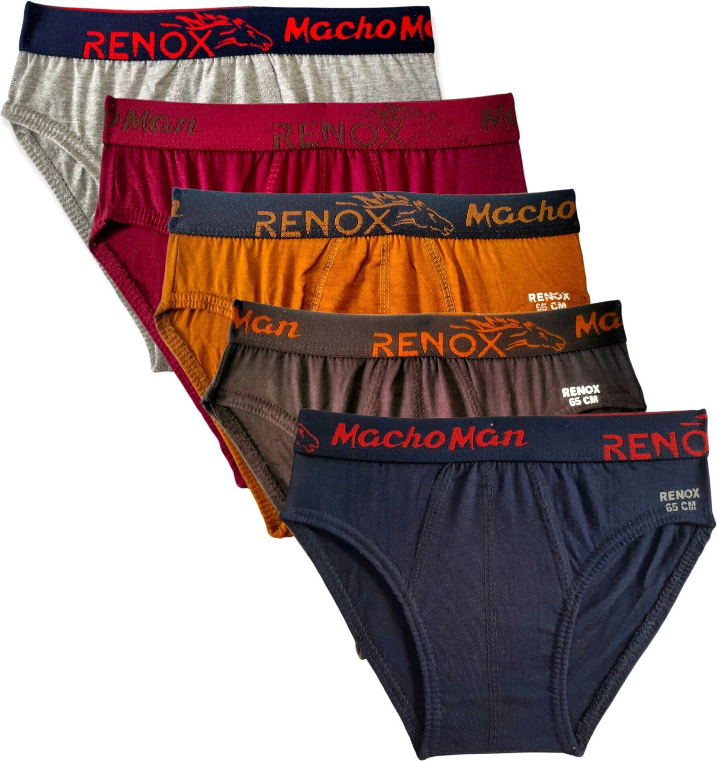 Image of Kids Basket Brief For Boys (Multicolor Pack of 8)