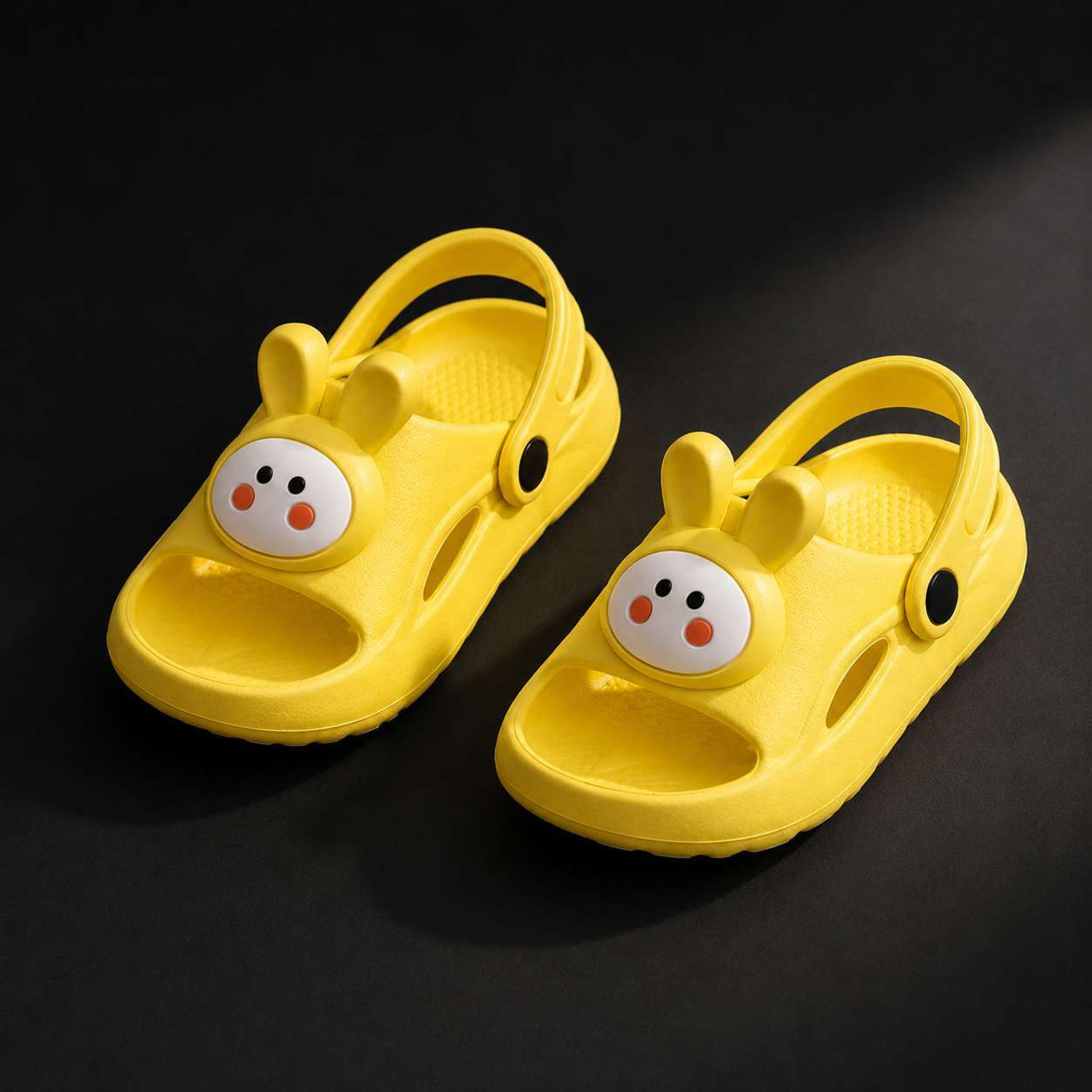 Image of CROCS Velcro Strappy Sandals For Boys & Girls (Grey , 14-15 Years)
