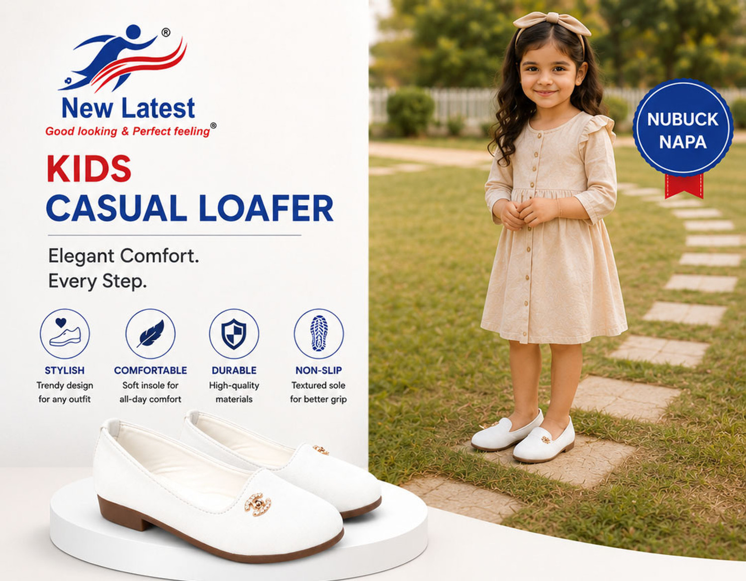 Image of Santhanakid Barbie Velcro Dancing Shoes For Girls (Multicolor, 11-12 Years)