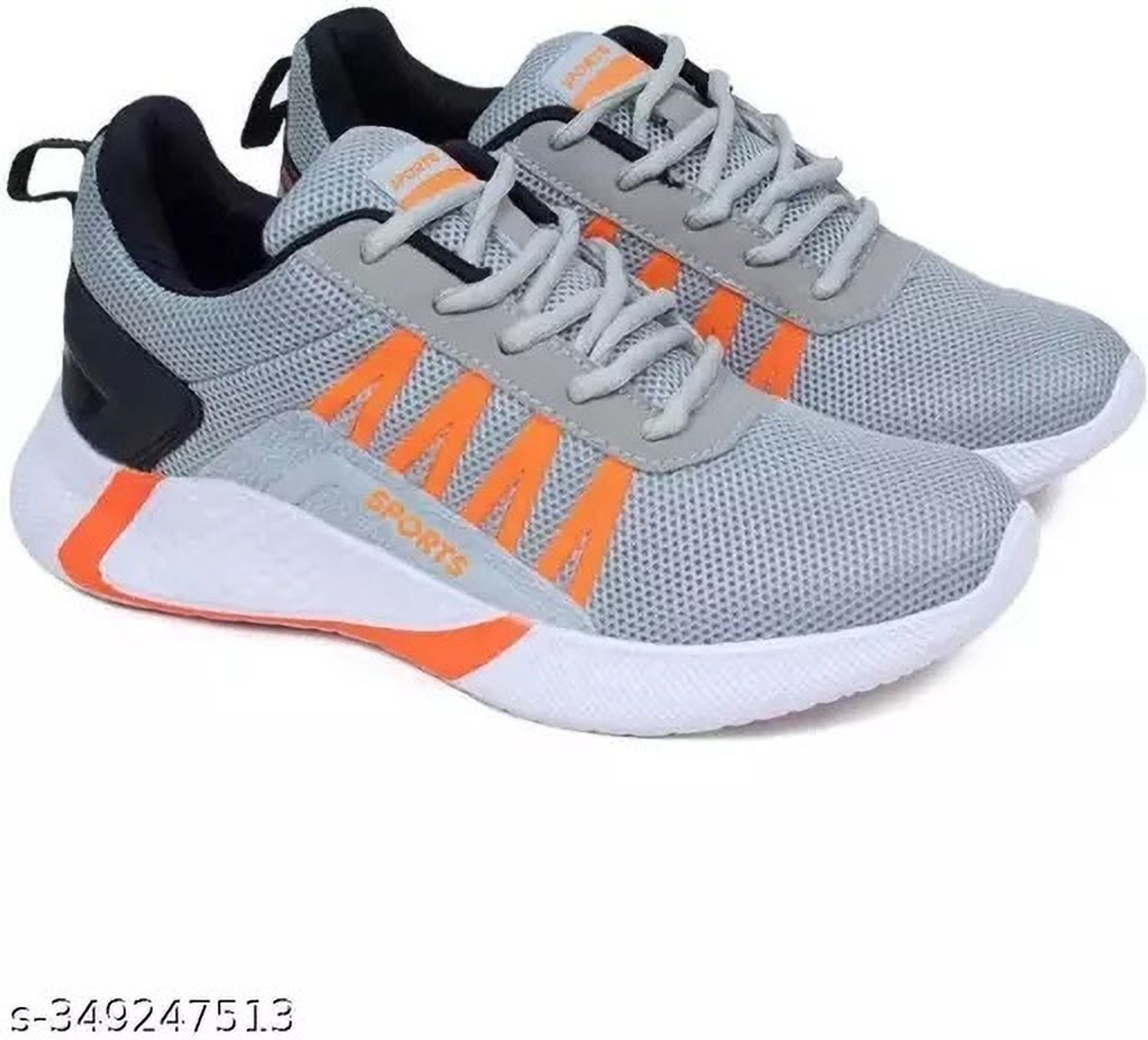 Image of World Wear Footwear Lace Running Shoes For Boys (Blue, 4.5-5 Years)