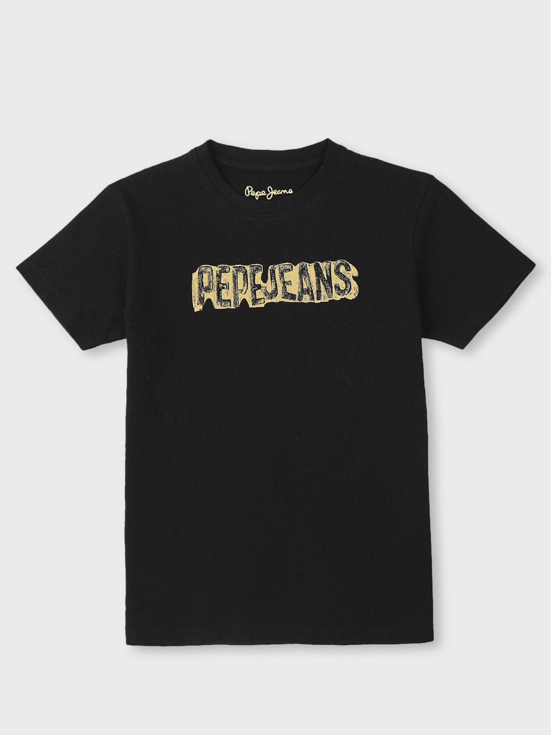 Pepe Jeans Boys Printed Cotton T-Shirt - Image 1