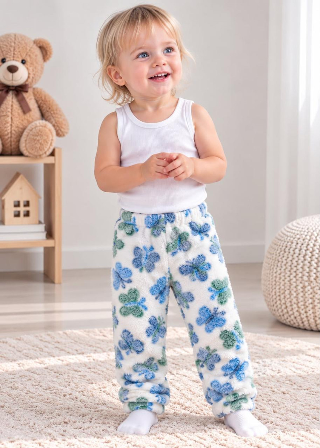 Image of NanoX Track Pant For Baby Boys & Baby Girls (Multicolor, Pack of 3)