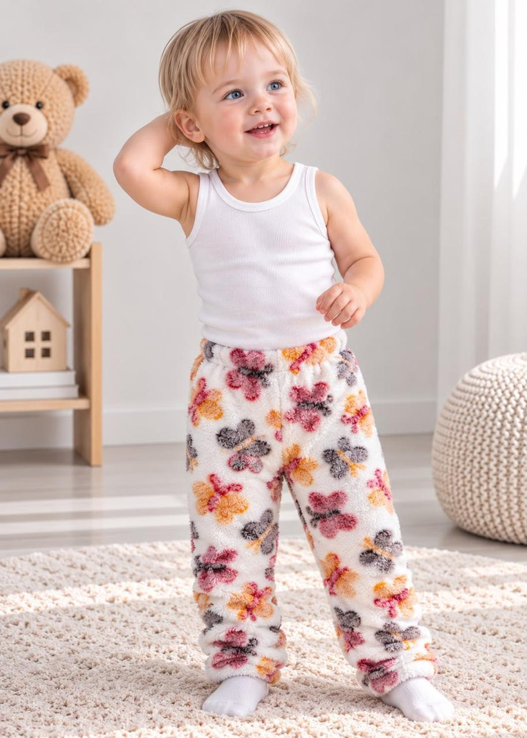 Image of NanoX Track Pant For Baby Boys & Baby Girls (Multicolor, Pack of 3)