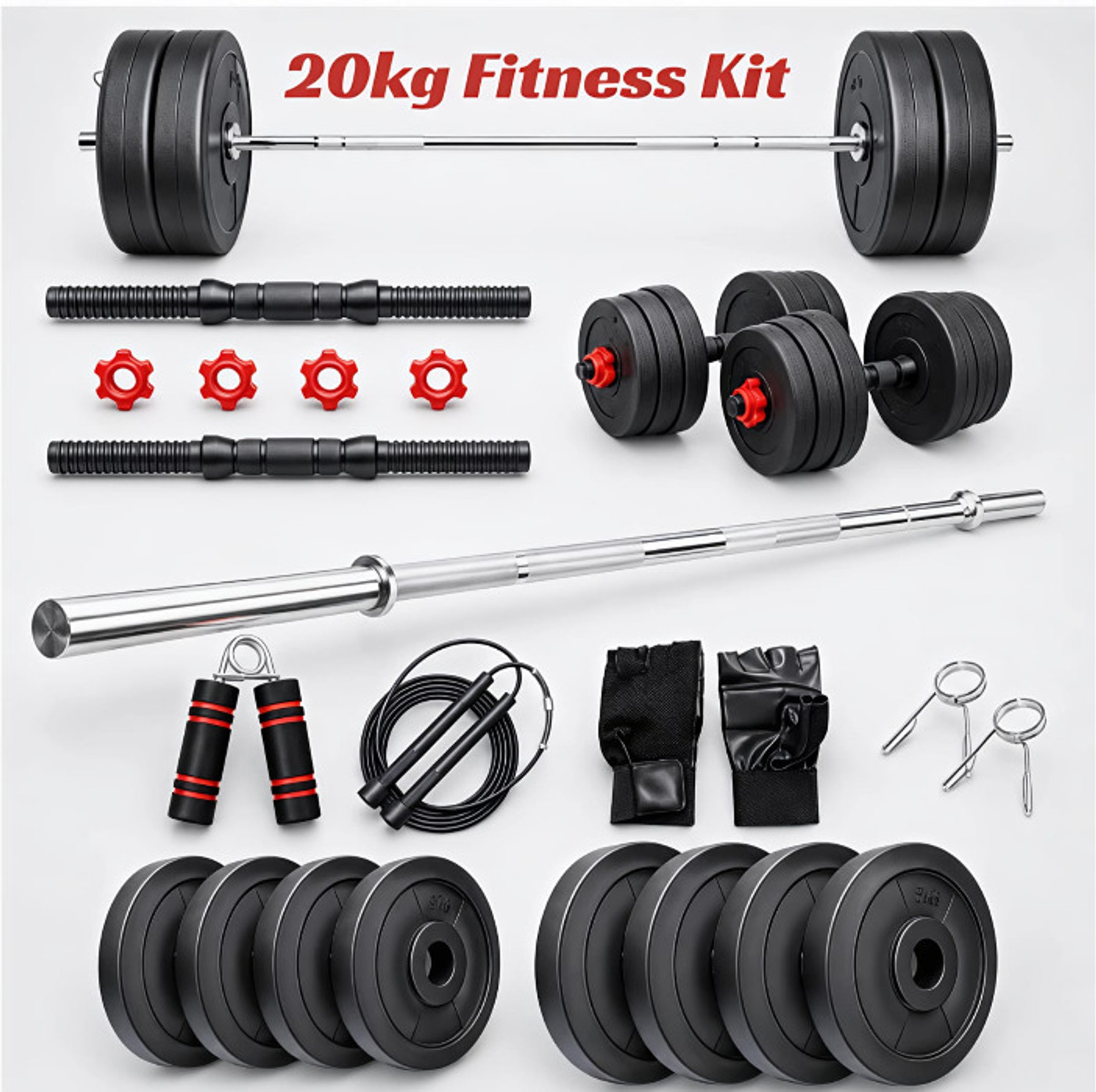 BELLATRIX X 20 kg Home Dumbbell Kit - Image 1