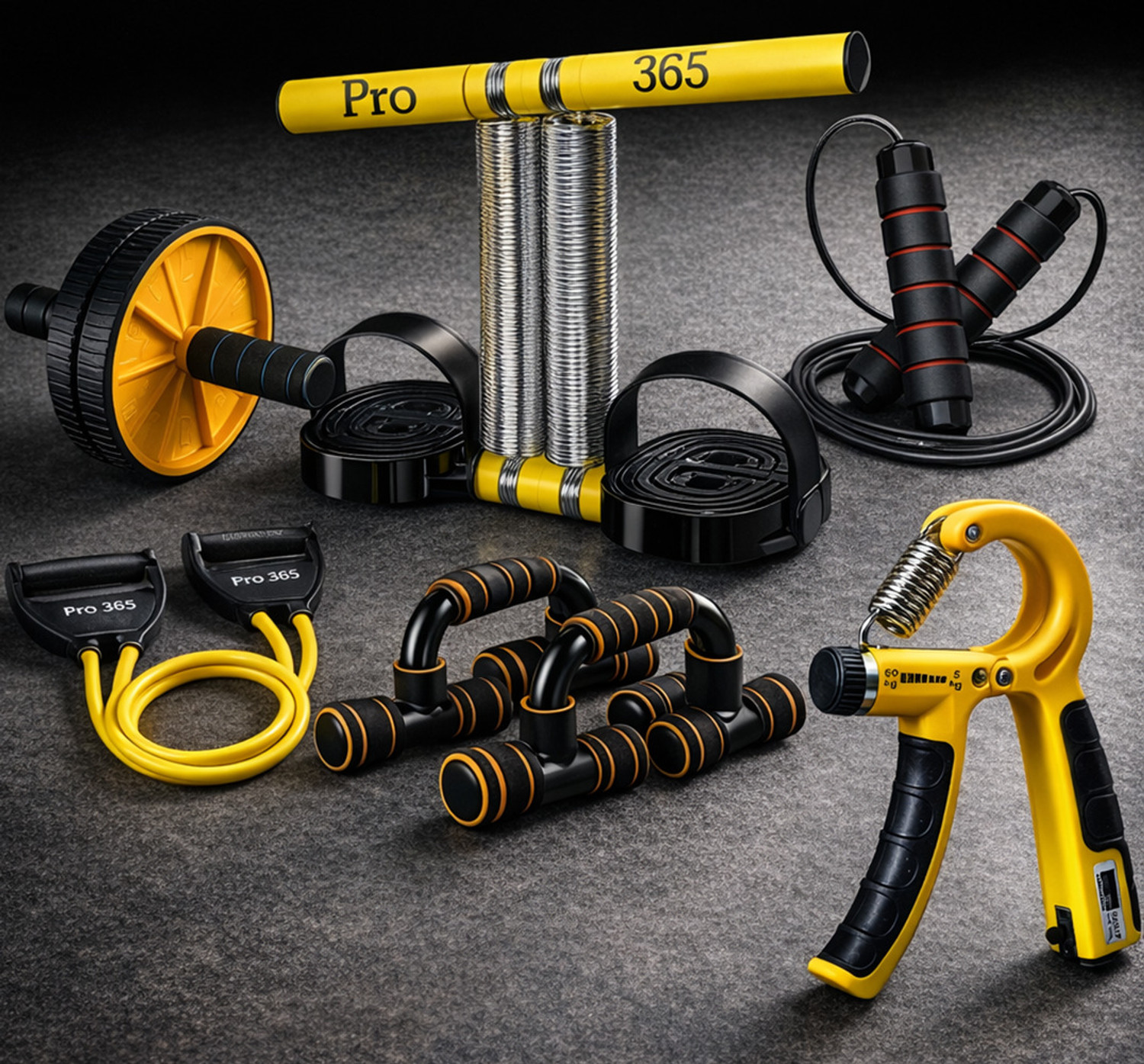 Image of Oddish Push Up Board System, 15 in 1 AND HAND GRIP AND FINGER GRIPPER COMBO PACK Fitness Accessory Kit Kit