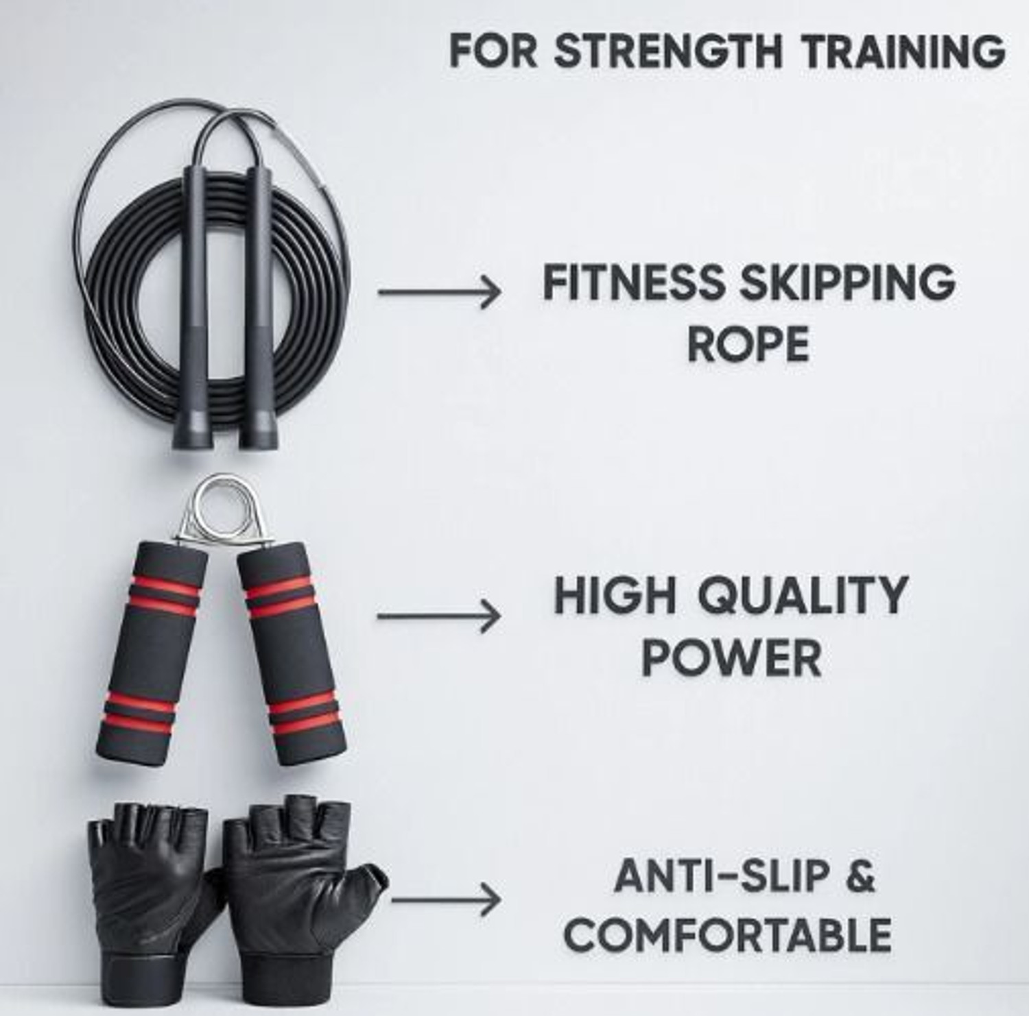 Image of BAPTIZO 0.3 kg 30 KG PVC Weight Set With 3Ft Straight Rod & Acc Home Gym Combo