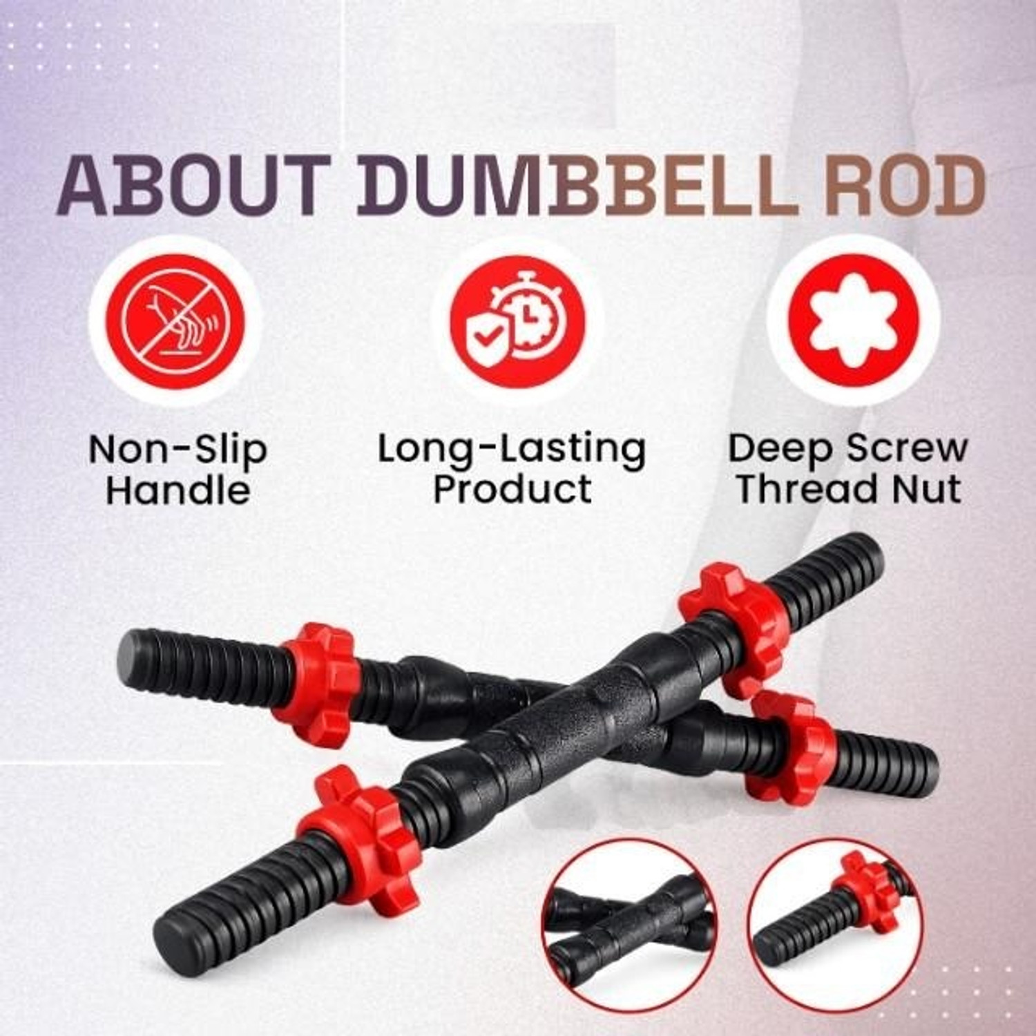 Image of Rihaanfit Gym Combo Set 20 KG Fitness Accessory Kit Kit