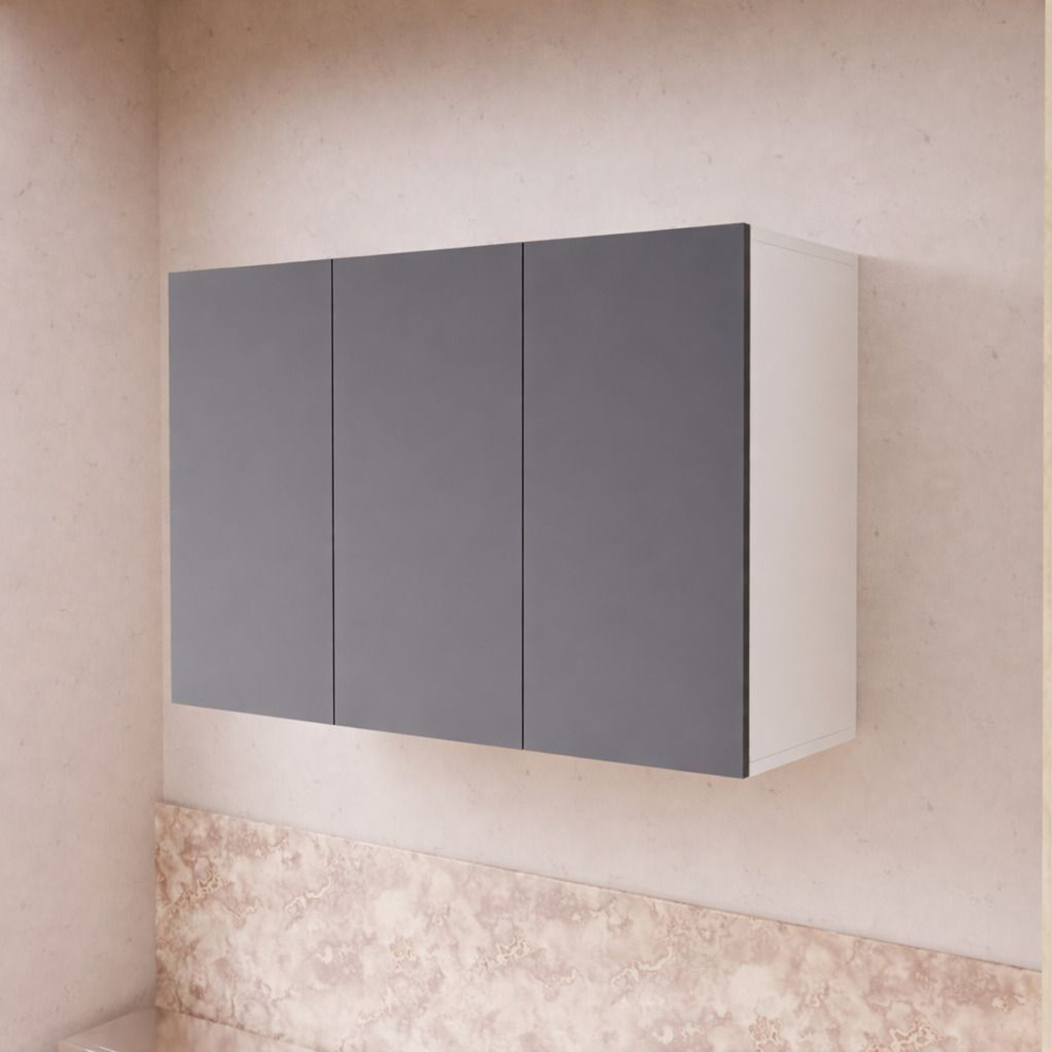 Image of ARLAVYA Plastic Kitchen Cabinet (Finish Color - Brown, DIY(Do-It-Yourself))