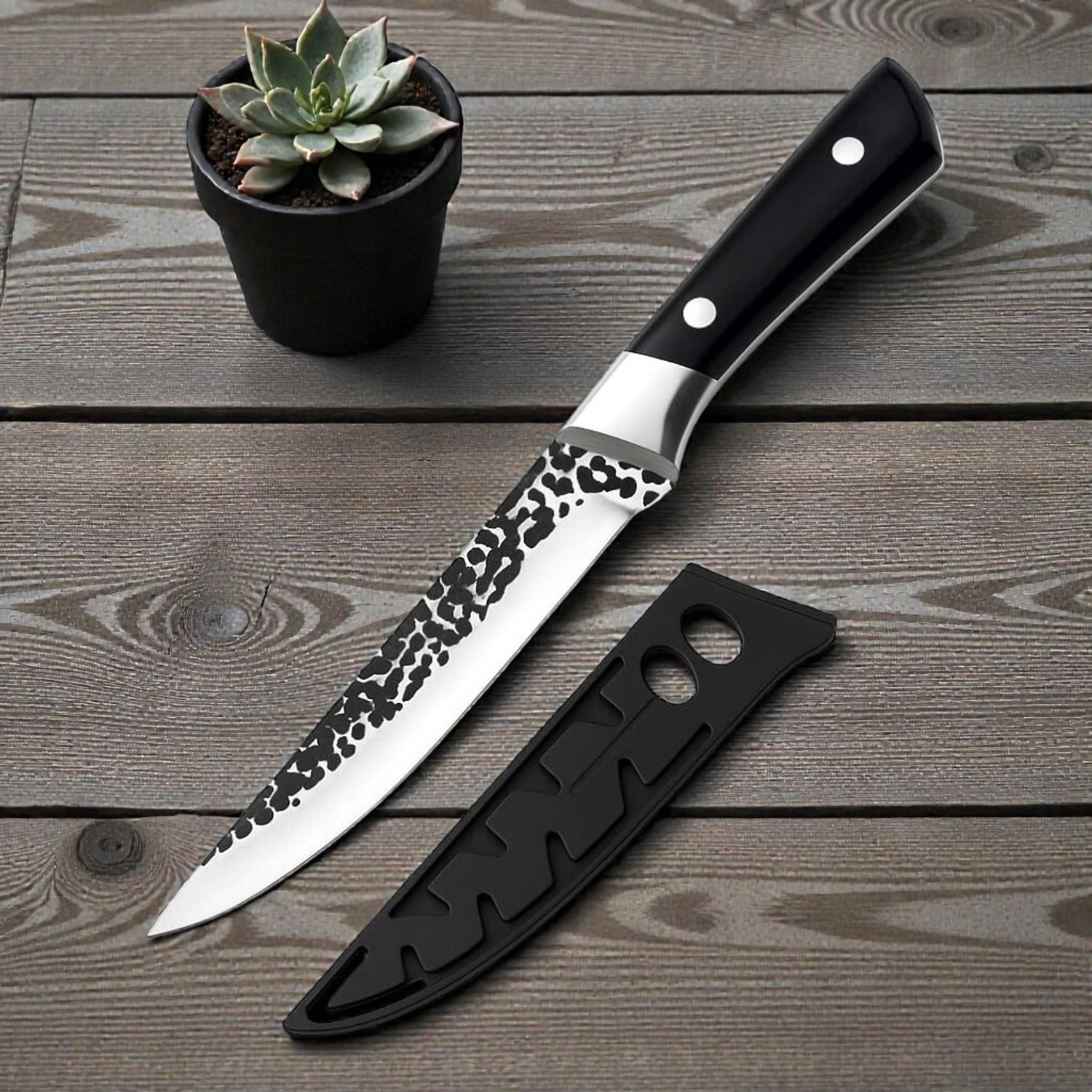 Cathiya 1 Pc Stainless Steel Chef Knife 1 Pieces - Image 1