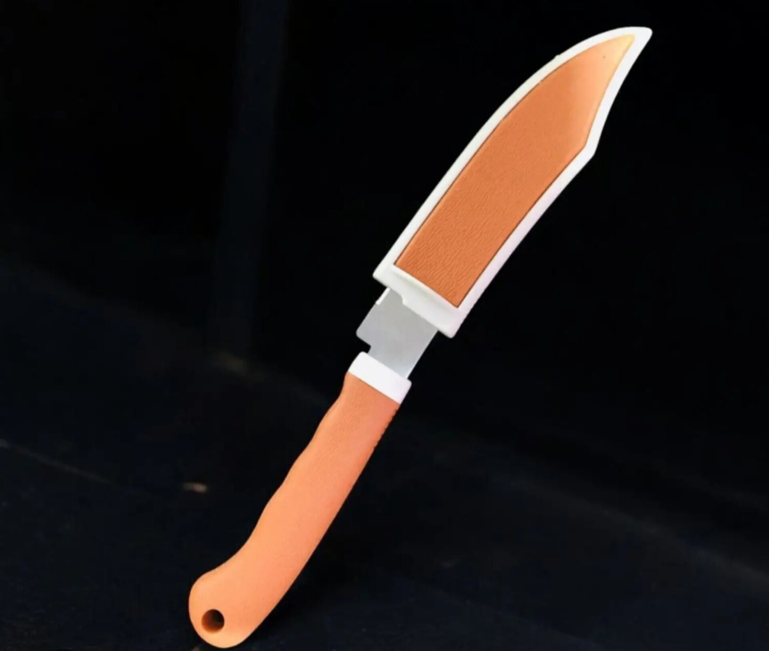 srpking Stainless Steel Knife with Cover, Skin Color - Image 1