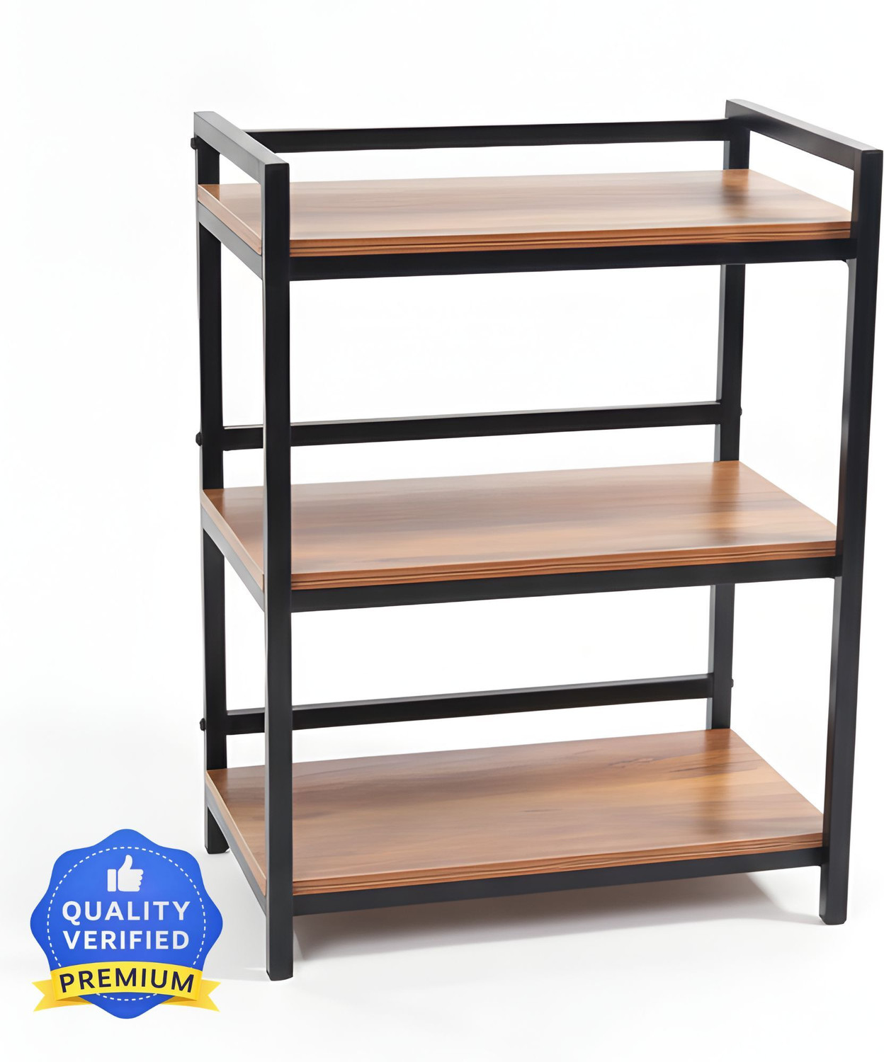 Image of Heaven Shield Containers Kitchen Rack Multipurpose Rack | Microwave Oven Stand & OTG Rack Iron, Wood