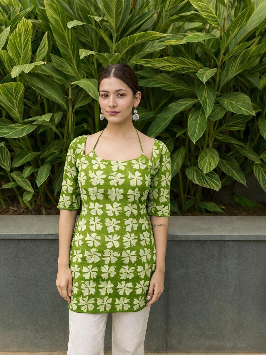 Image of Lelacreation Printed Viscose Rayon Straight Kurta for Women (Multicolor)