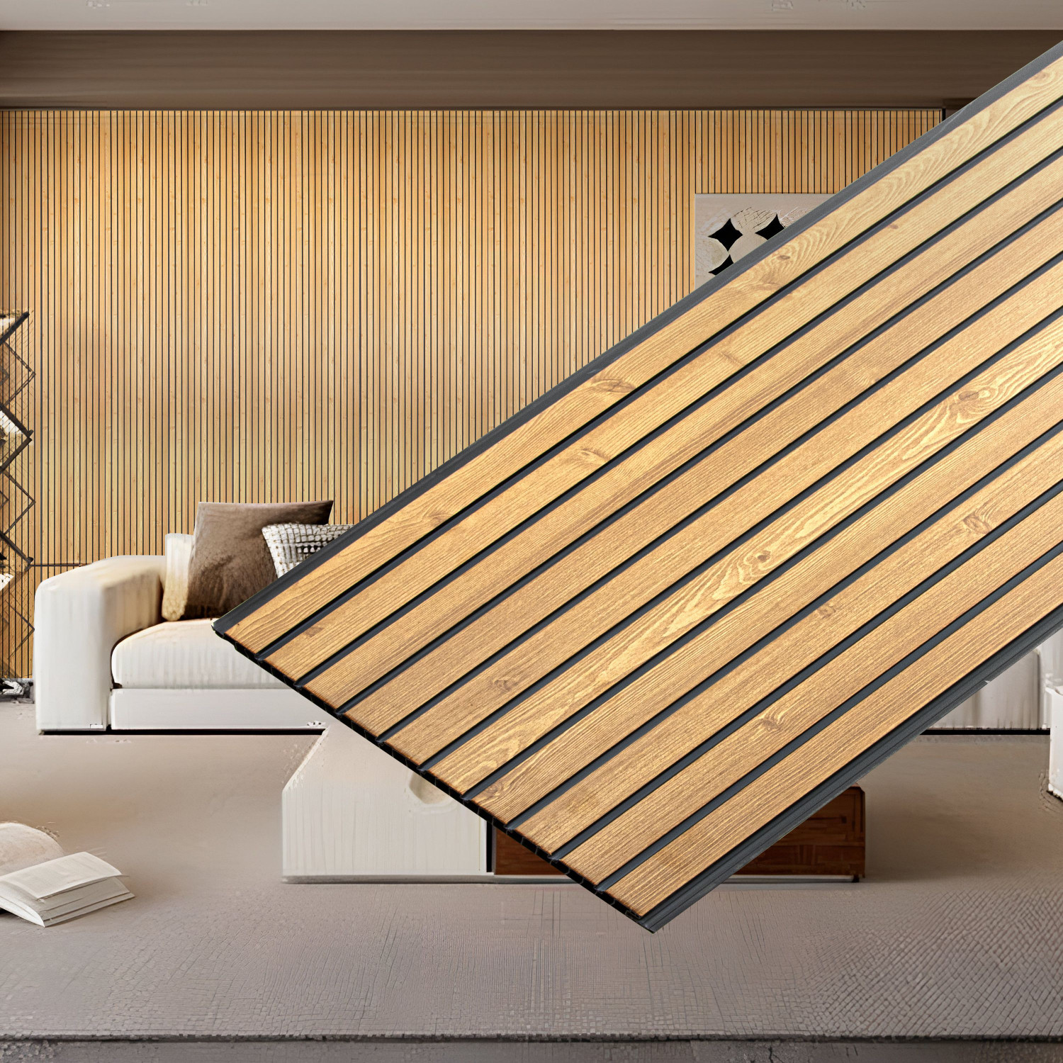 Plantex PVC 3D Fluted Wall Panels - Image 1