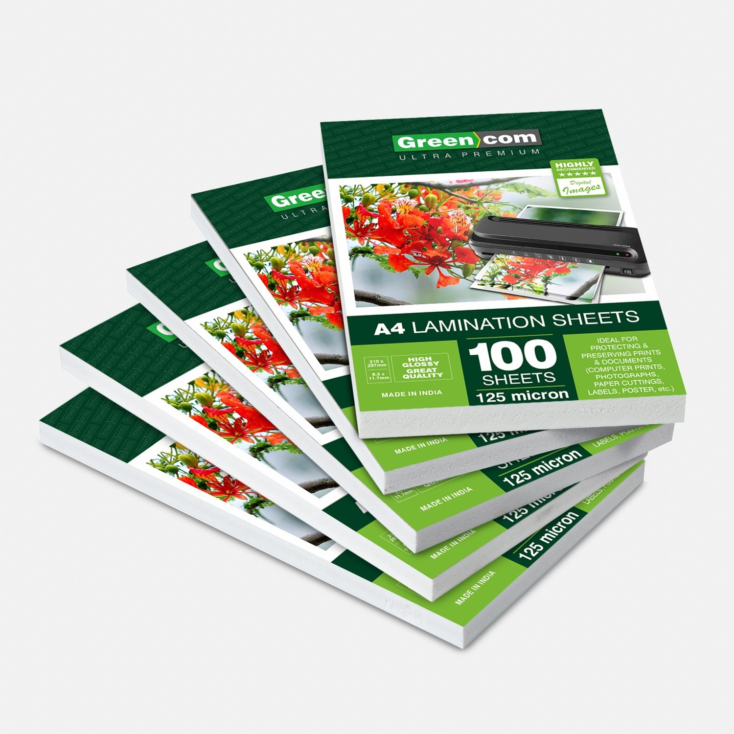Image of IK COPY TrutOne Unruled A4 70 gsm Printer Paper (Set of 5, White)