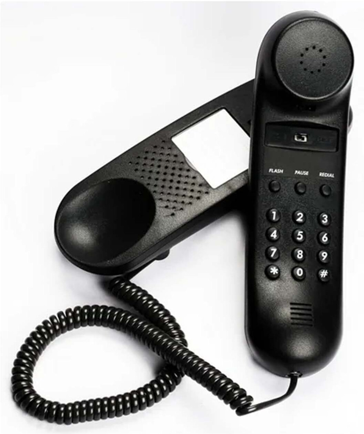 Image of GOLENS Wireless Intercom for Home, Office, Hotel, 300m Long Range, 1200mAh Battery IC02 Cordless Landline Phone with Answering Machine (Black)