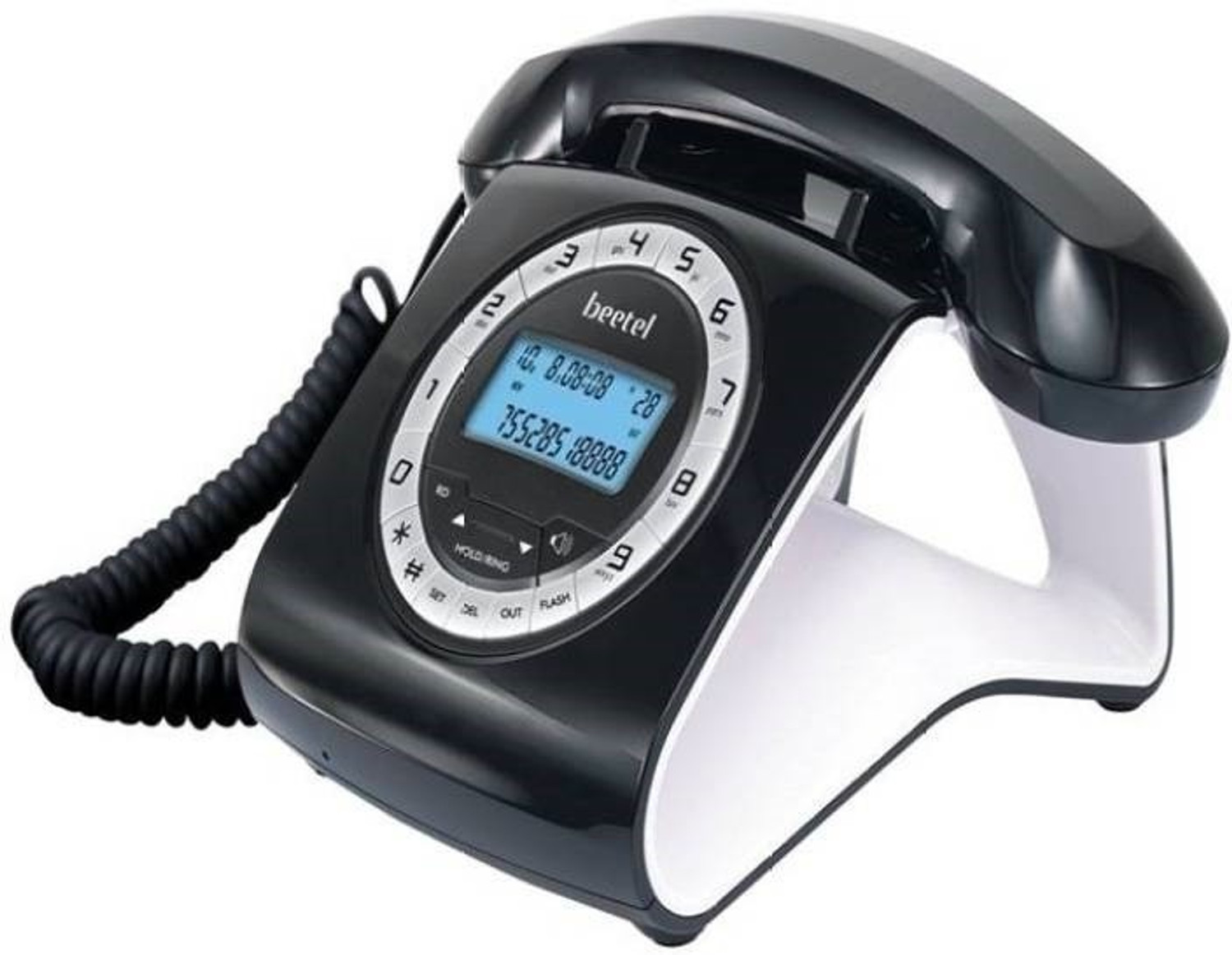 Image of Excalibur EX-CALIBUR SYSTEMS - HOTLINE 2 LINE INTERCOM SYSTEM Corded & Cordless Landline Phone (IVORY)