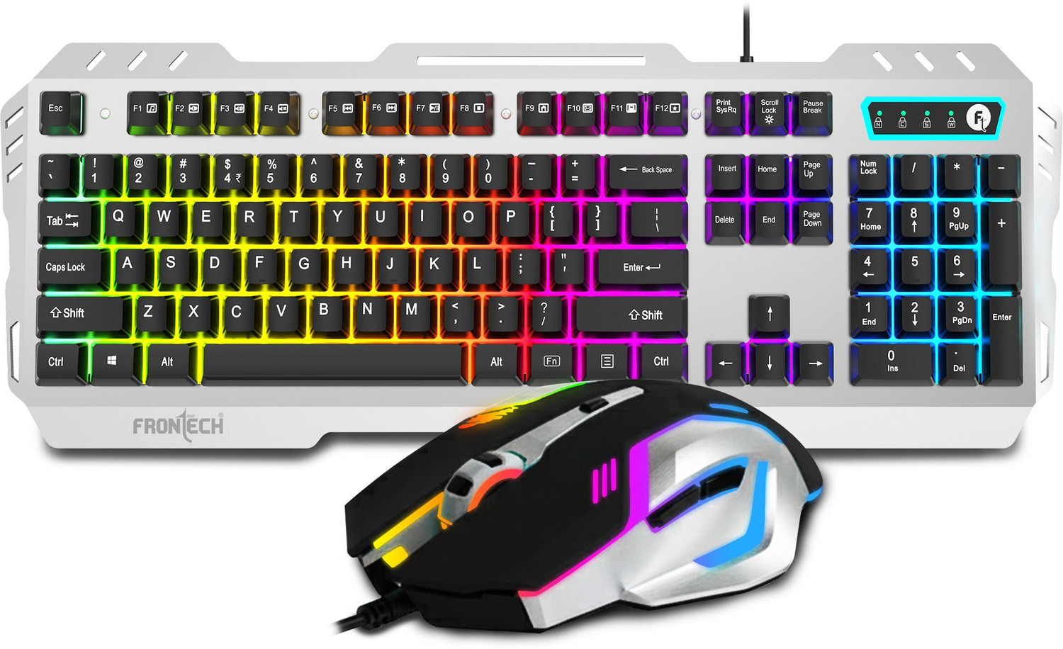 Frontech Metal Warrior Gaming Combo - Image 6